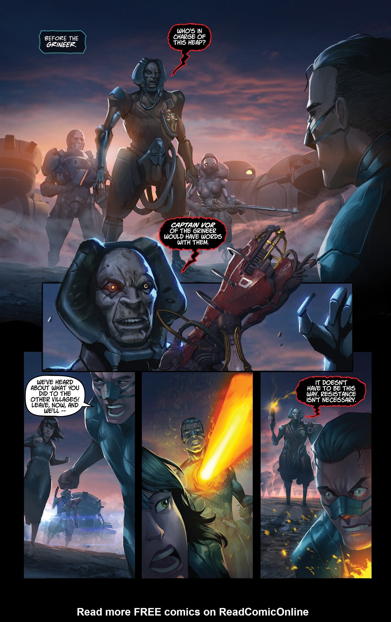 Read online Warframe comic -  Issue #1 - 5