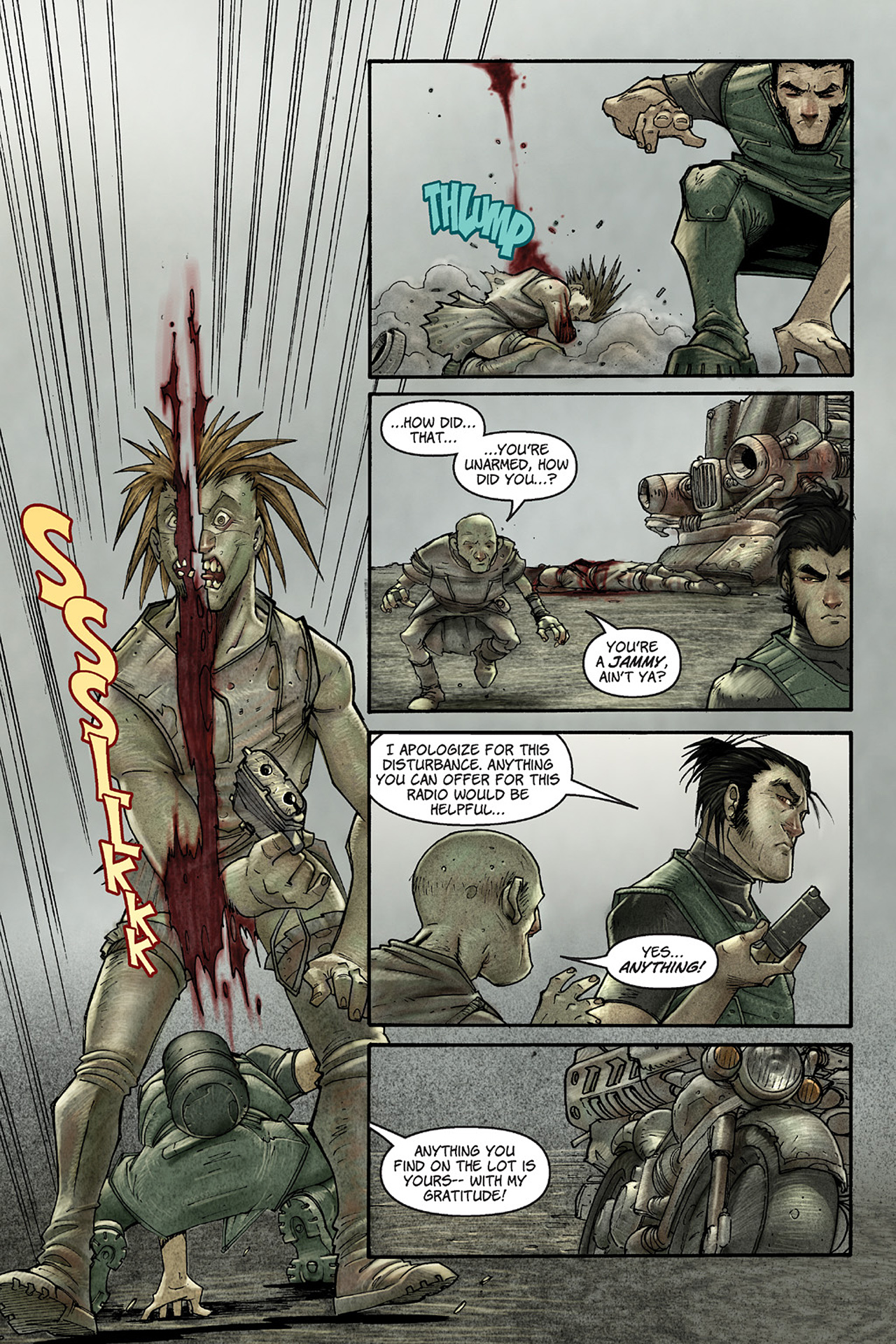 Read online Lone Wolf 2100 comic -  Issue # TPB 1 - 23