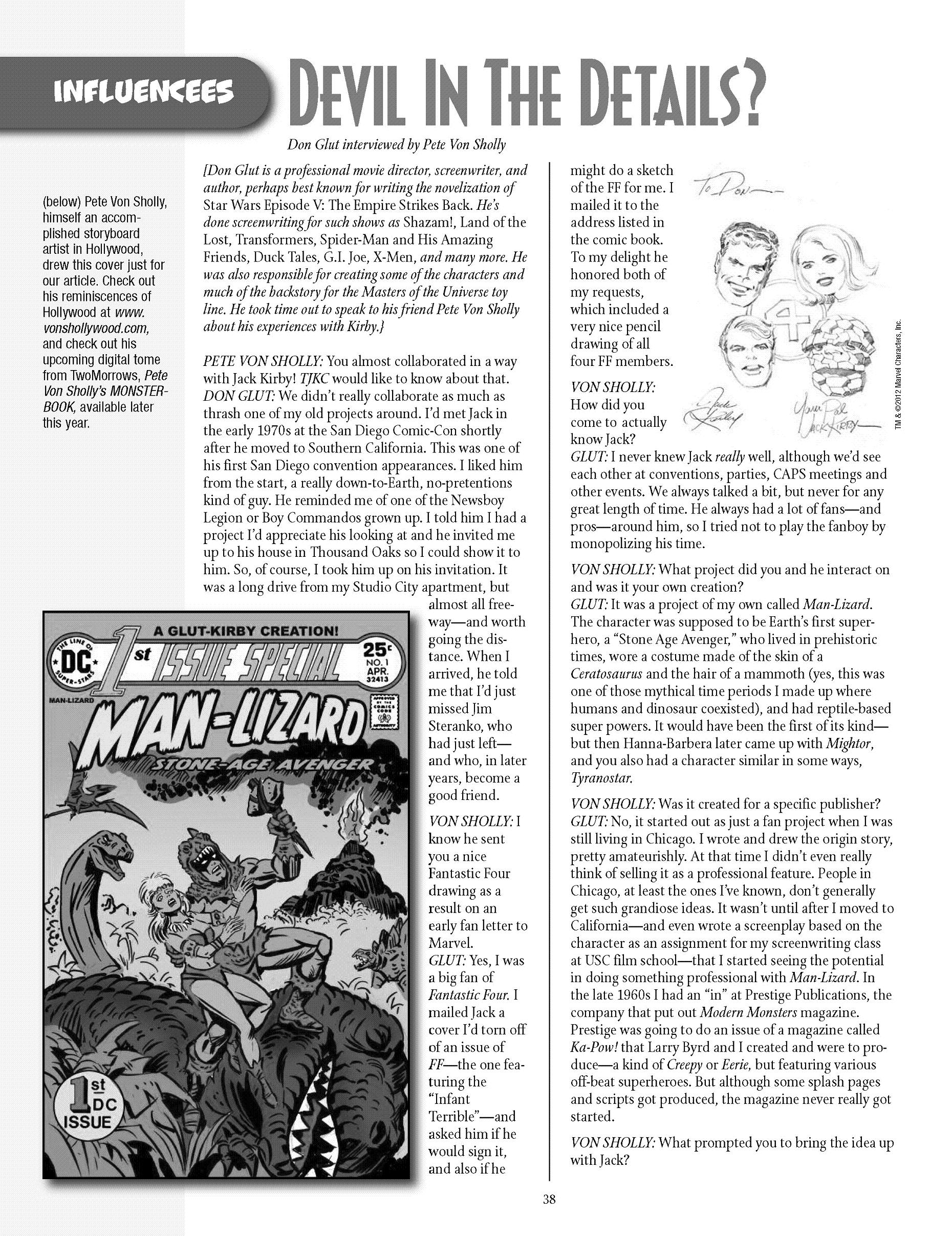 Read online The Jack Kirby Collector comic -  Issue #59 - 36