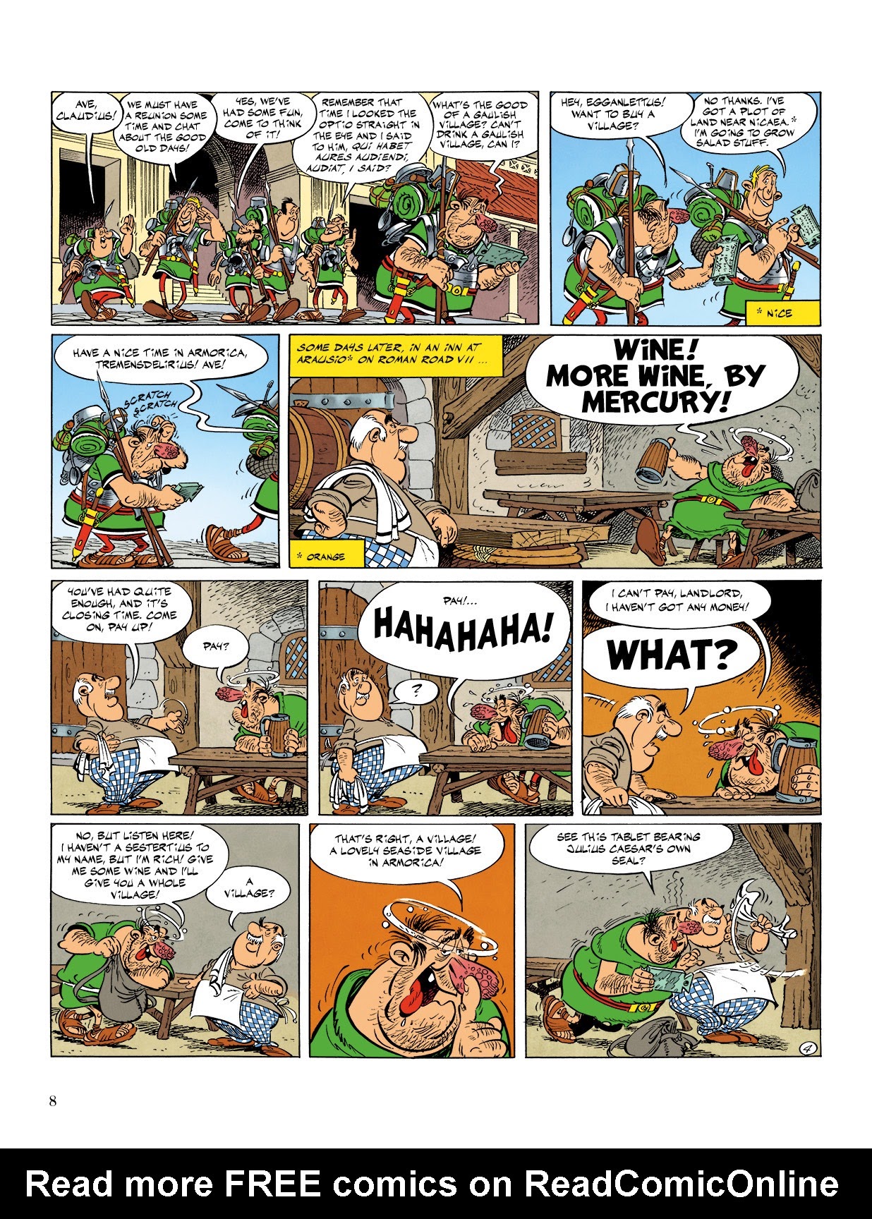 Read online Asterix comic -  Issue #21 - 9