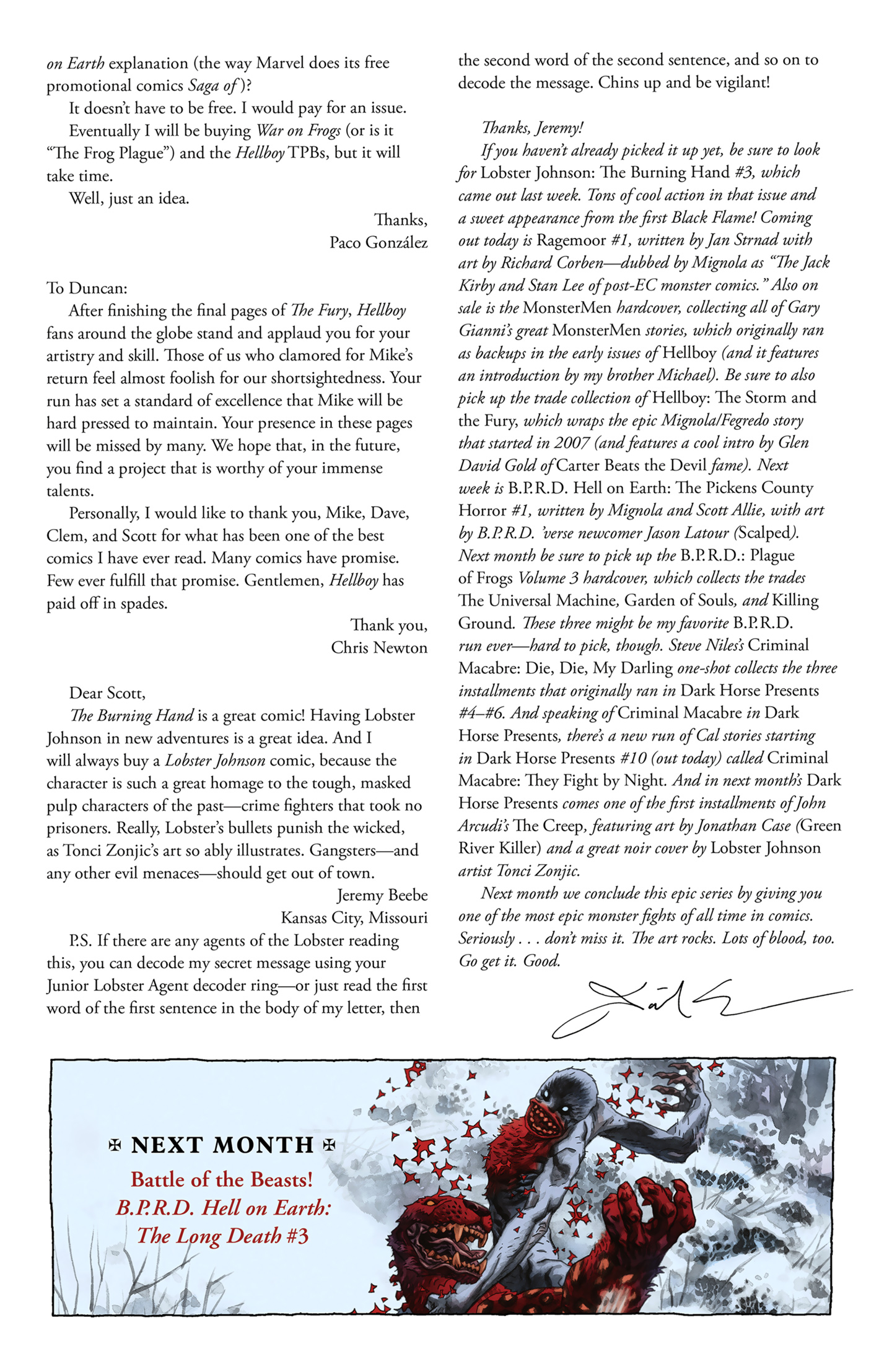 Read online B.P.R.D. Hell on Earth: The Long Death comic -  Issue #2 - 26