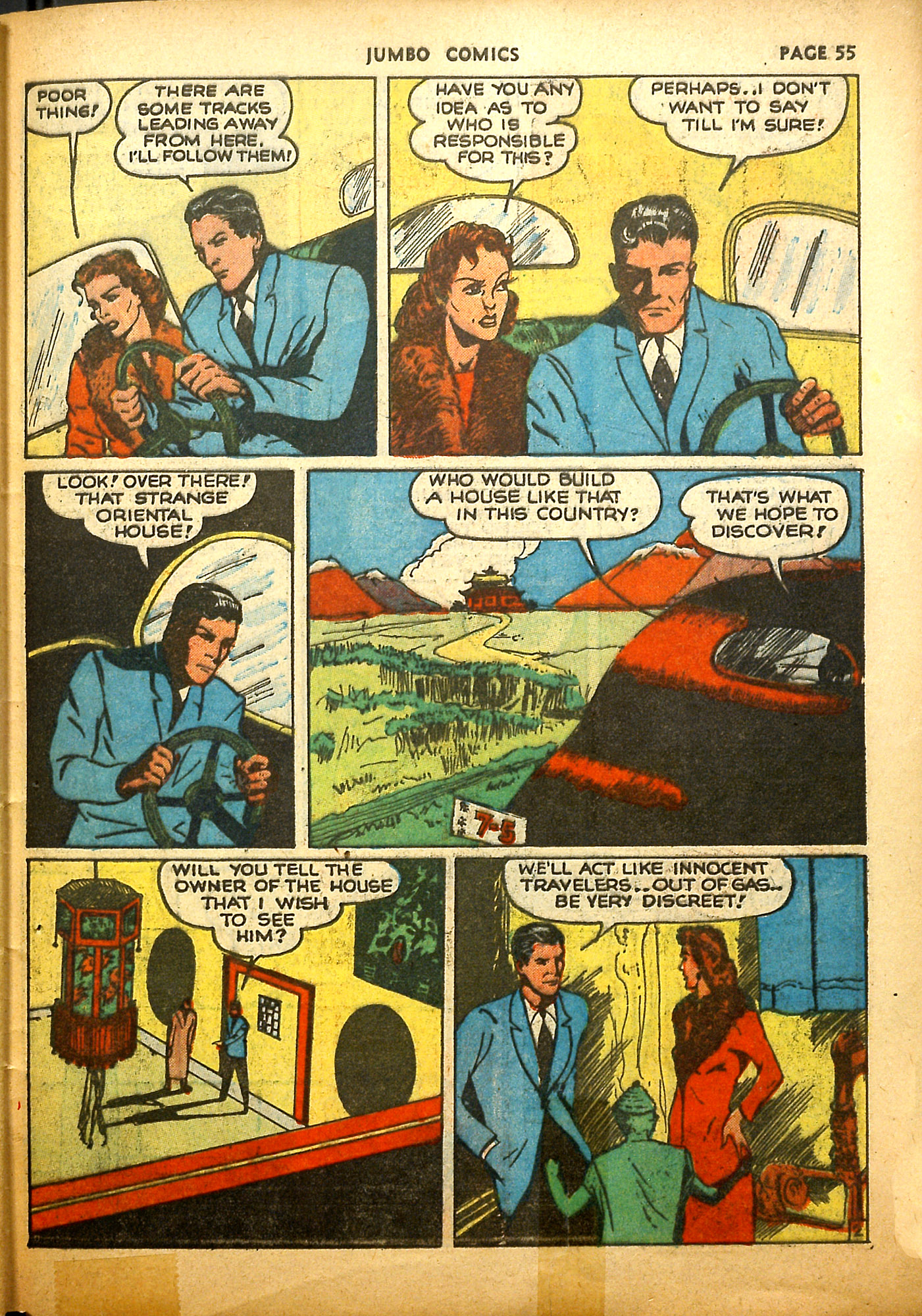 Read online Jumbo Comics comic -  Issue #23 - 57