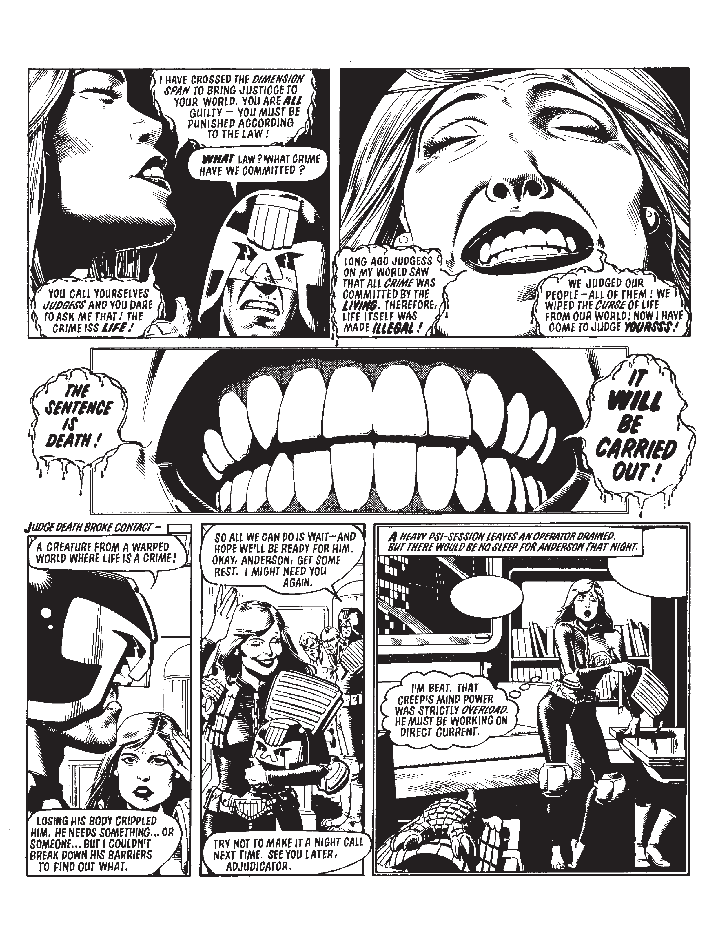 Read online Essential Judge Dredd: Dredd Vs Death comic -  Issue # TPB (Part 1) - 14