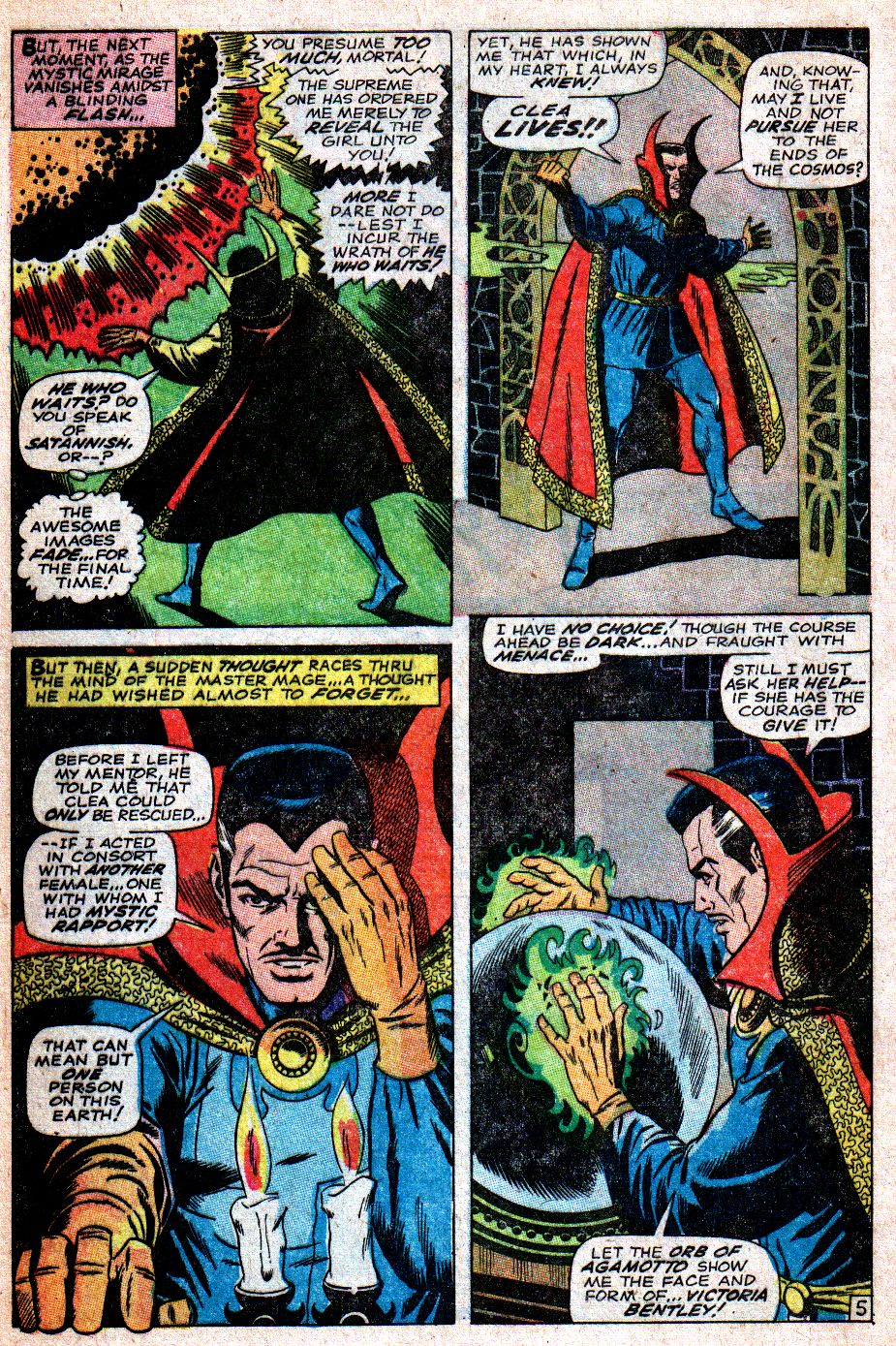 Read online Marvel Masterworks: Doctor Strange comic -  Issue # TPB 3 - 50