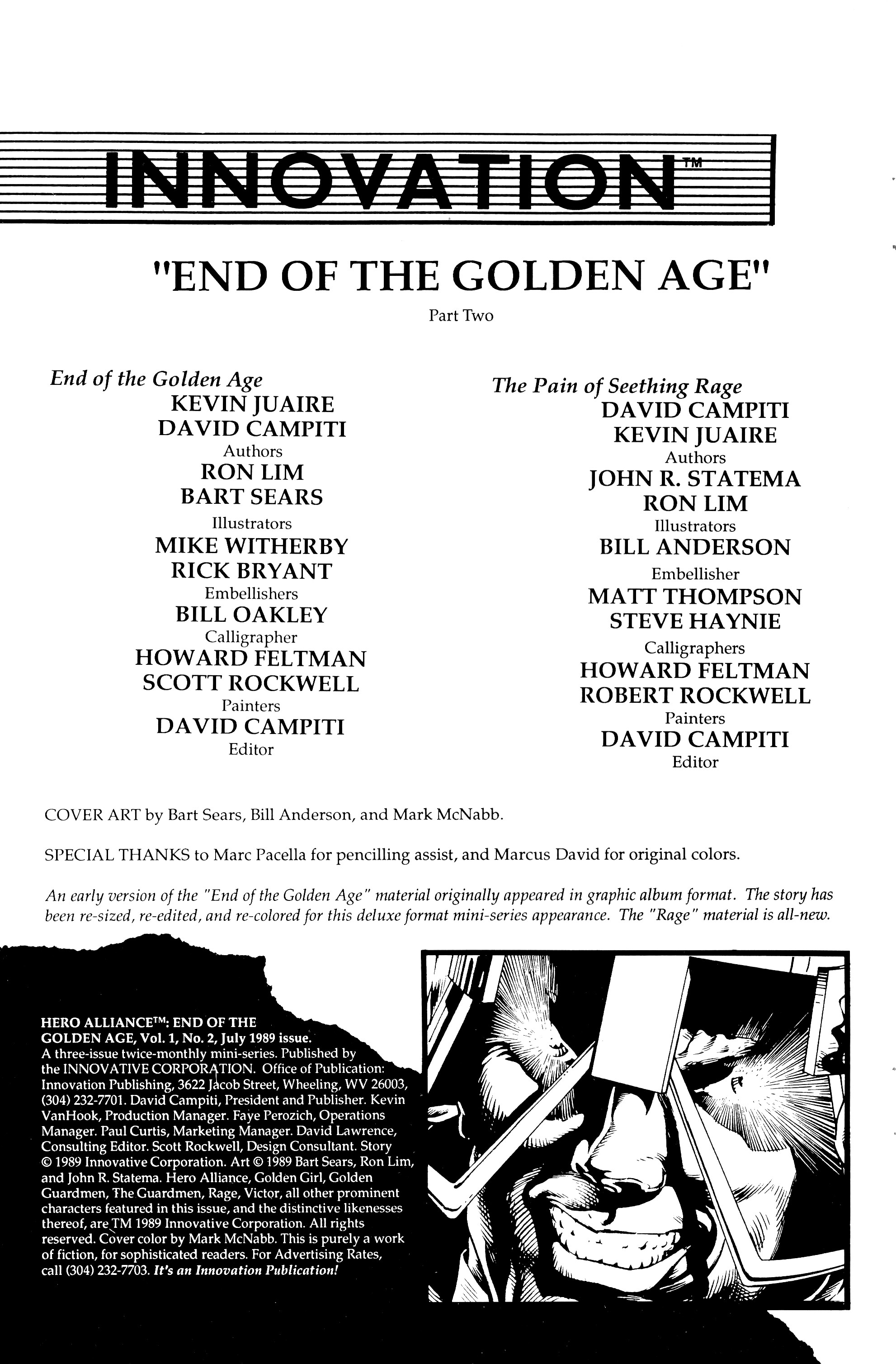 Read online Hero Alliance: End of Golden Age comic -  Issue #2 - 2