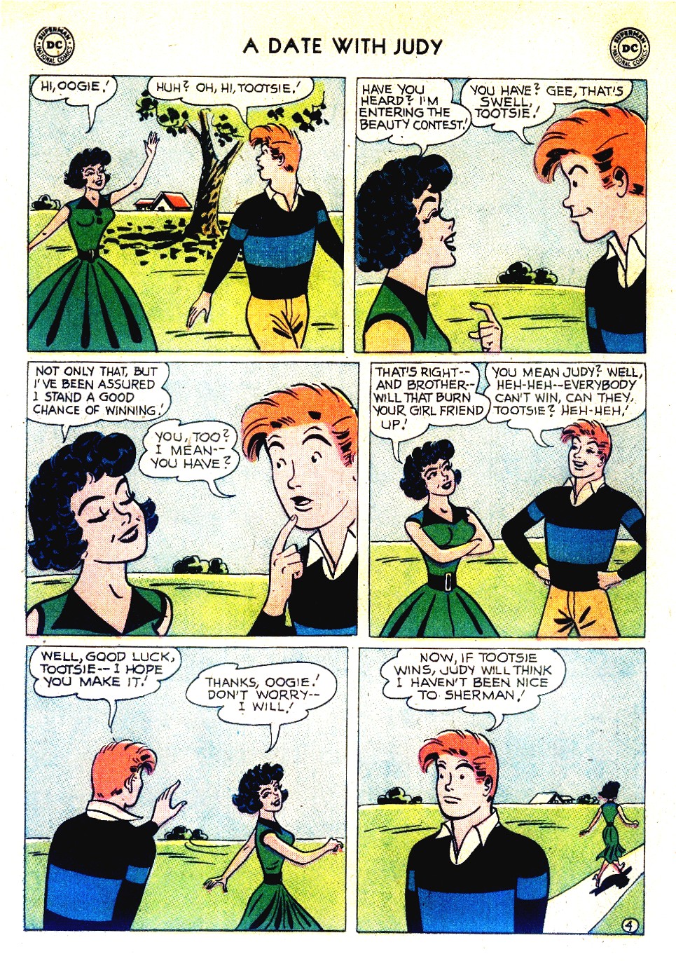Read online A Date with Judy comic -  Issue #66 - 6