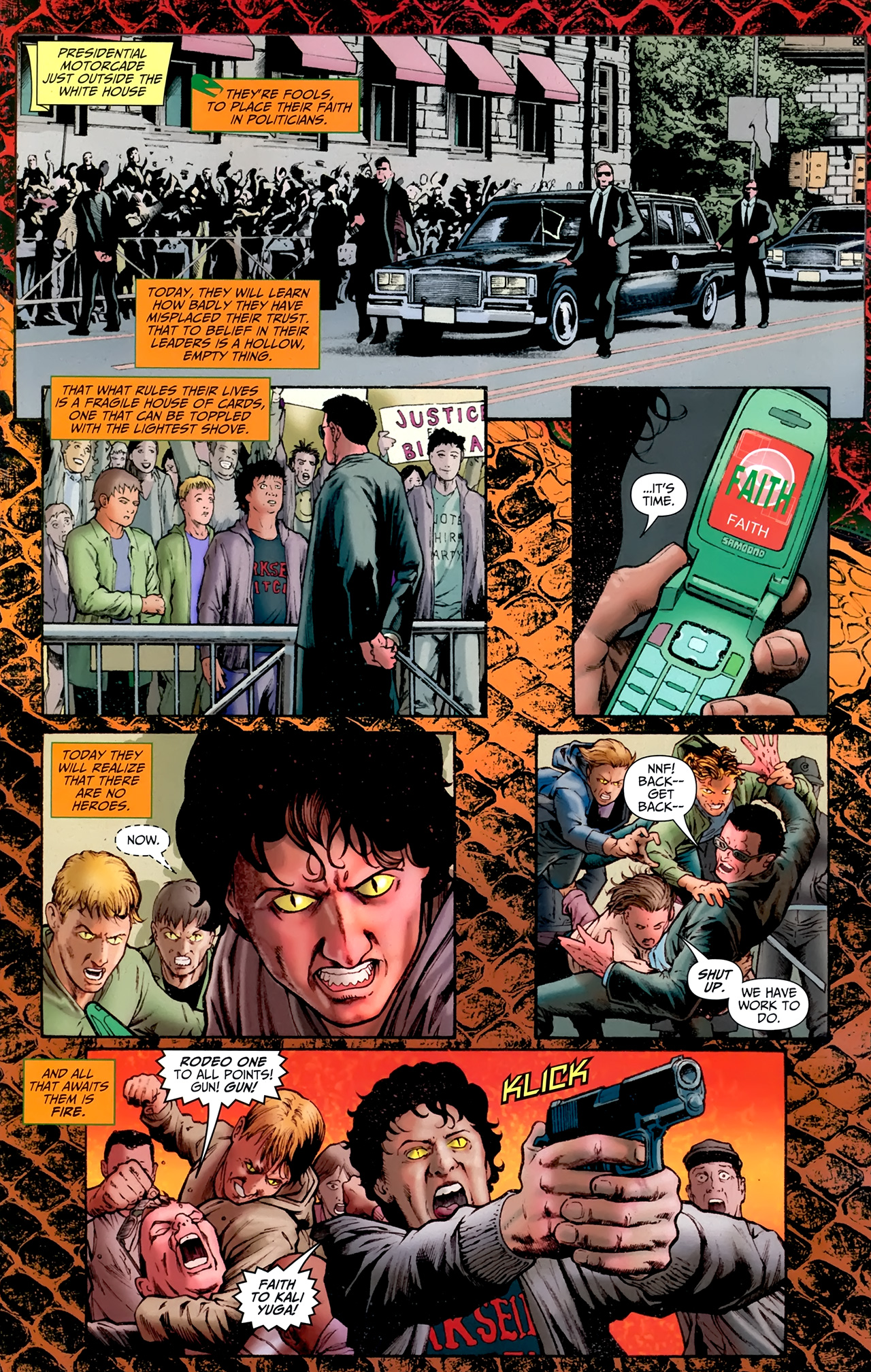 Read online JSA vs. Kobra comic -  Issue #6 - 13