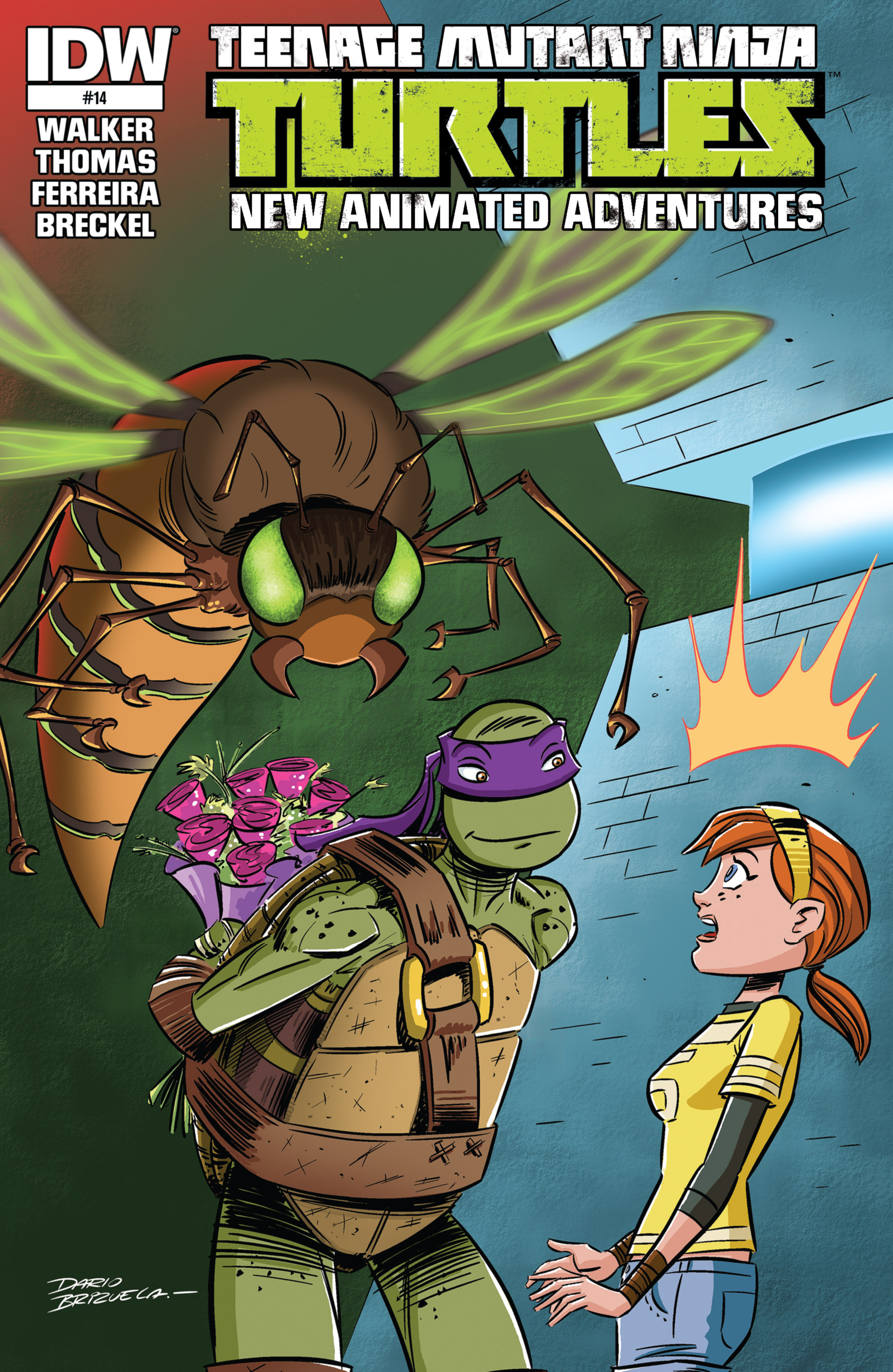 Read online Teenage Mutant Ninja Turtles New Animated Adventures comic -  Issue #14 - 1