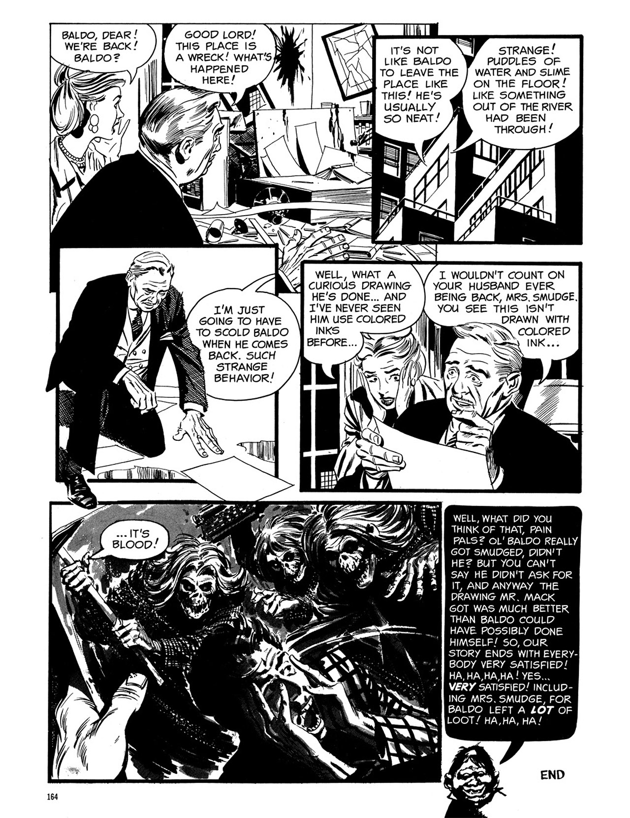 Read online Eerie Archives comic -  Issue # TPB 3 - 165