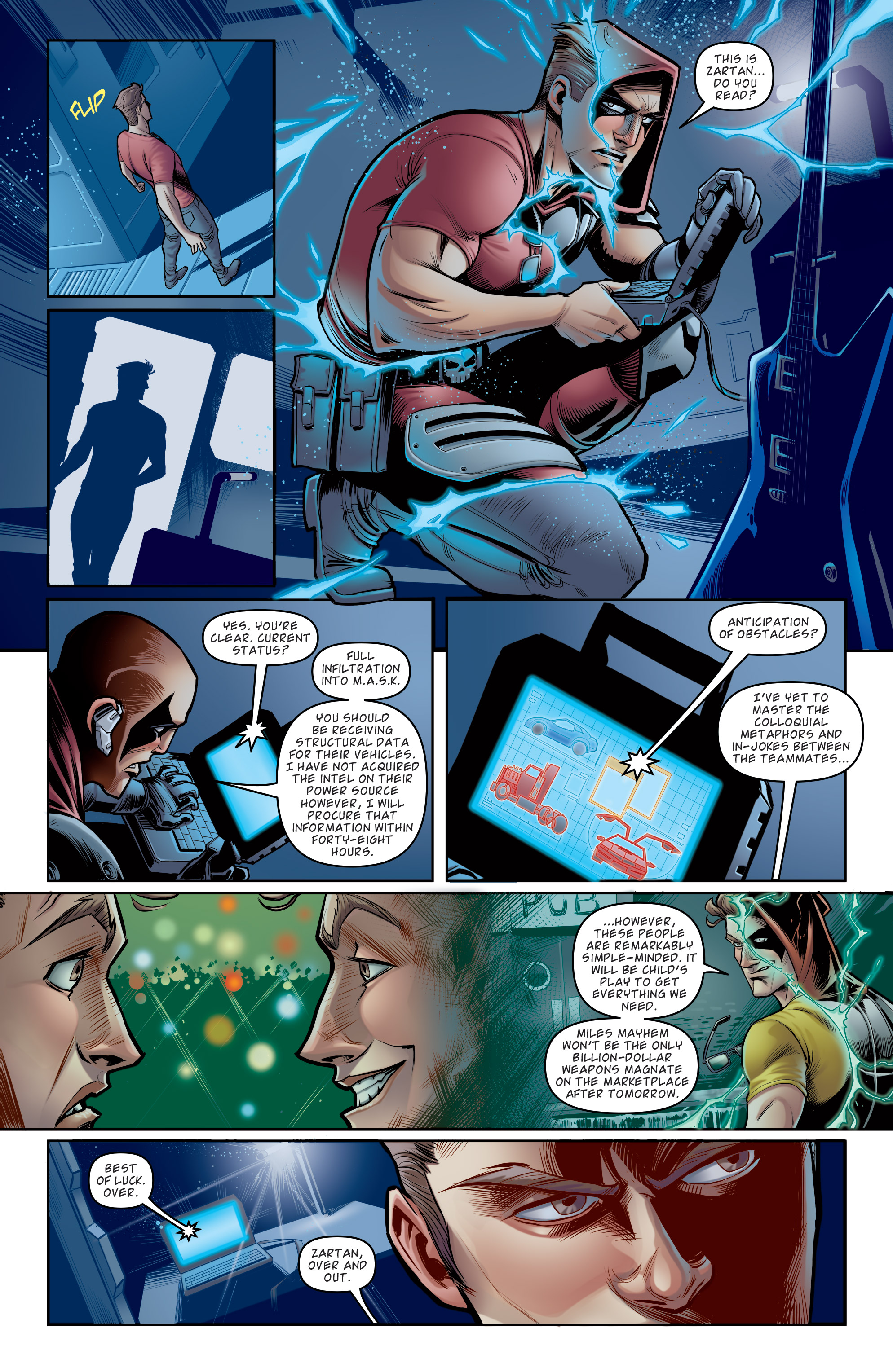 Read online M.A.S.K.: Mobile Armored Strike Kommand comic -  Issue #7 - 11