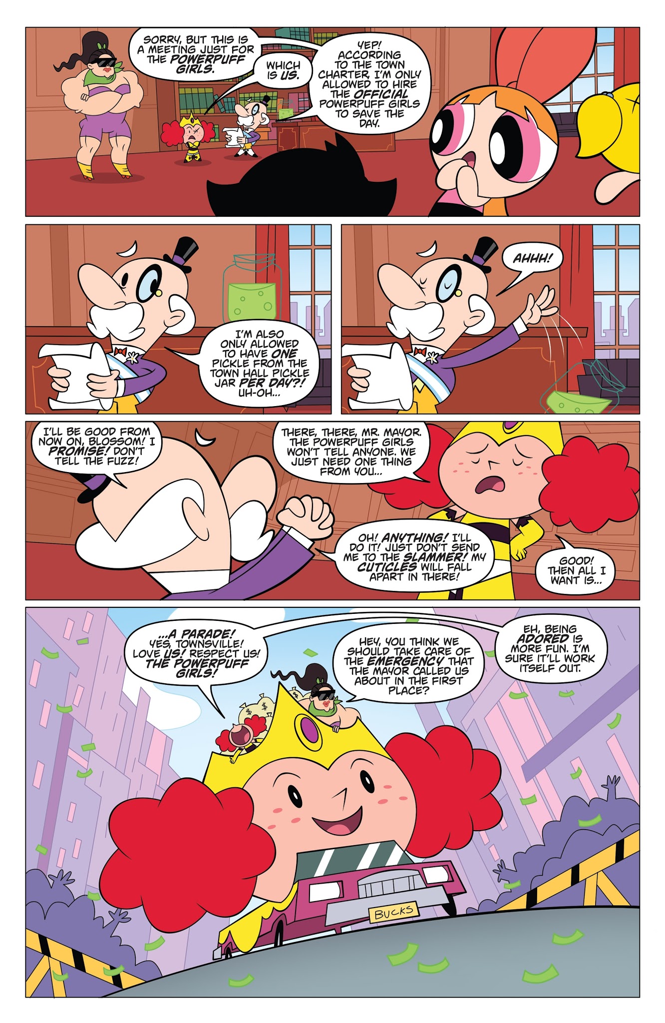 Read online The Powerpuff Girls: Bureau of Bad comic -  Issue #1 - 12