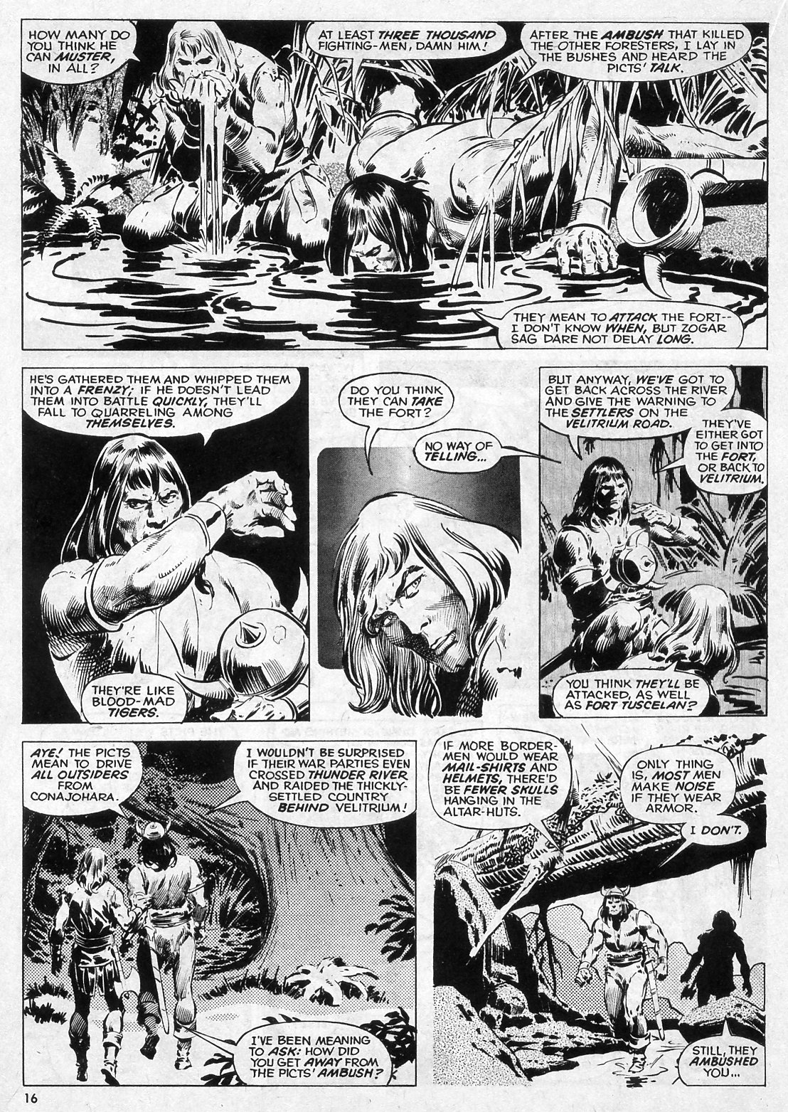 Read online The Savage Sword Of Conan comic -  Issue #27 - 16