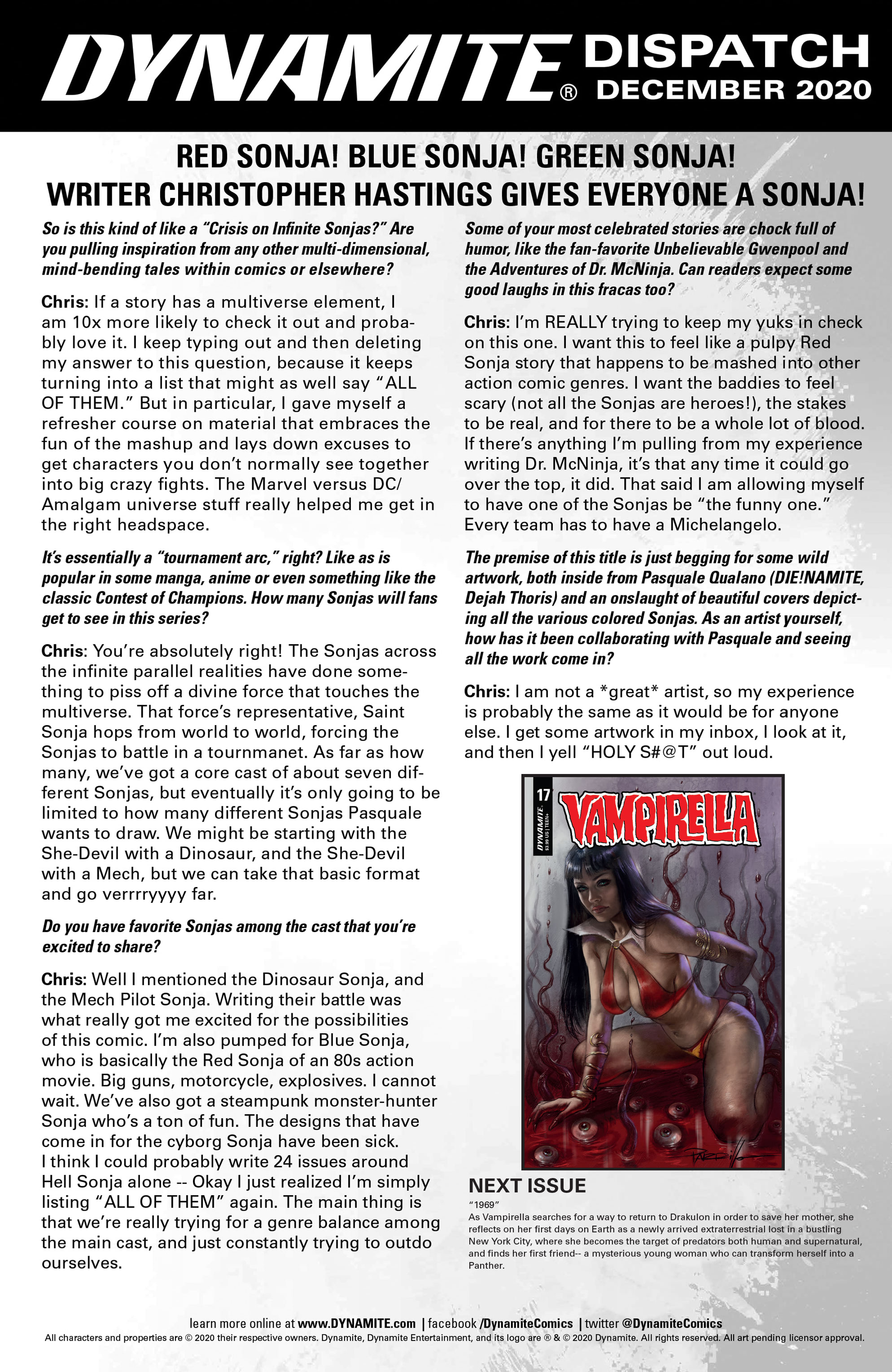 Read online Vampirella (2019) comic -  Issue #16 - 27