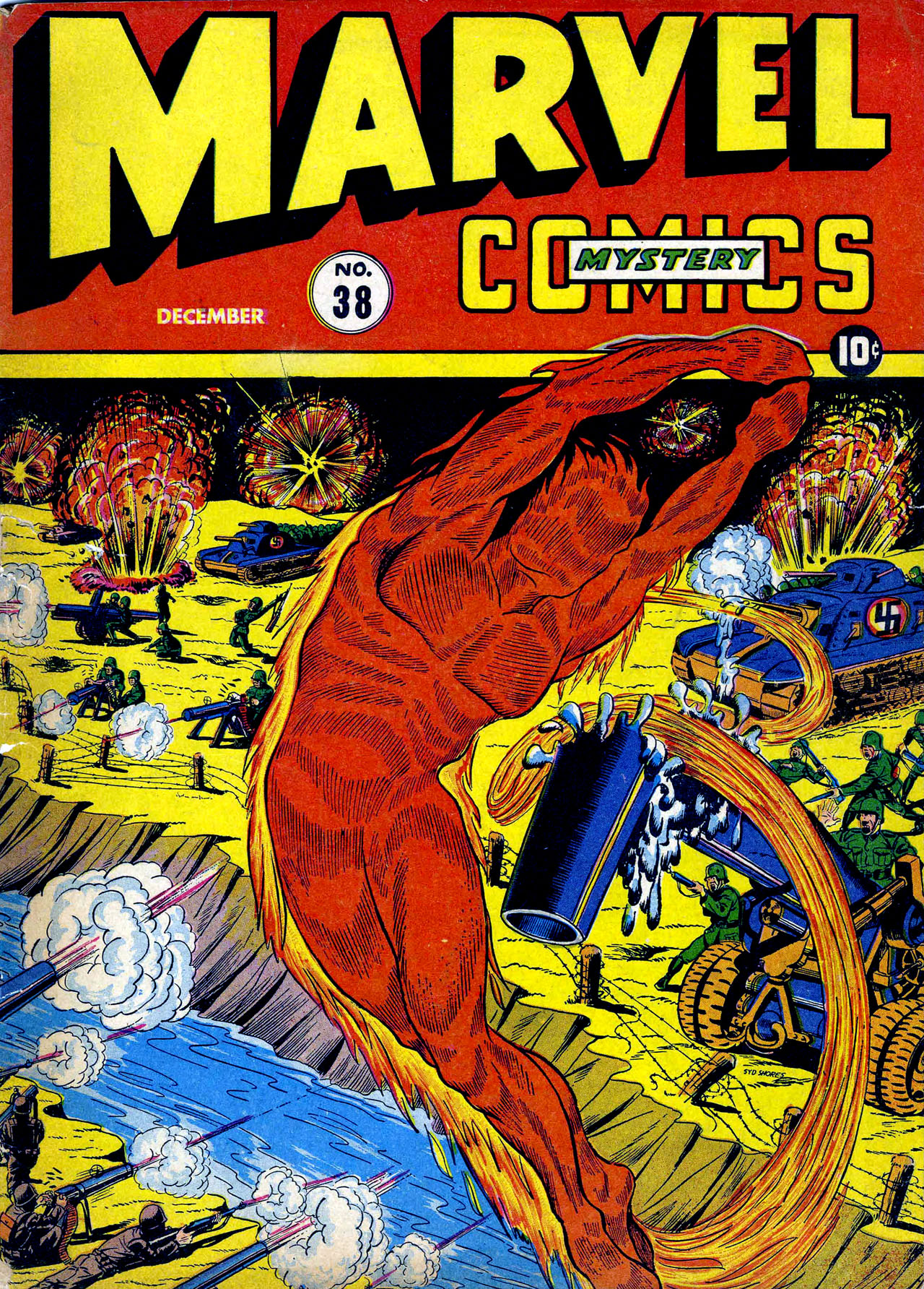 Read online Marvel Mystery Comics comic -  Issue #38 - 1