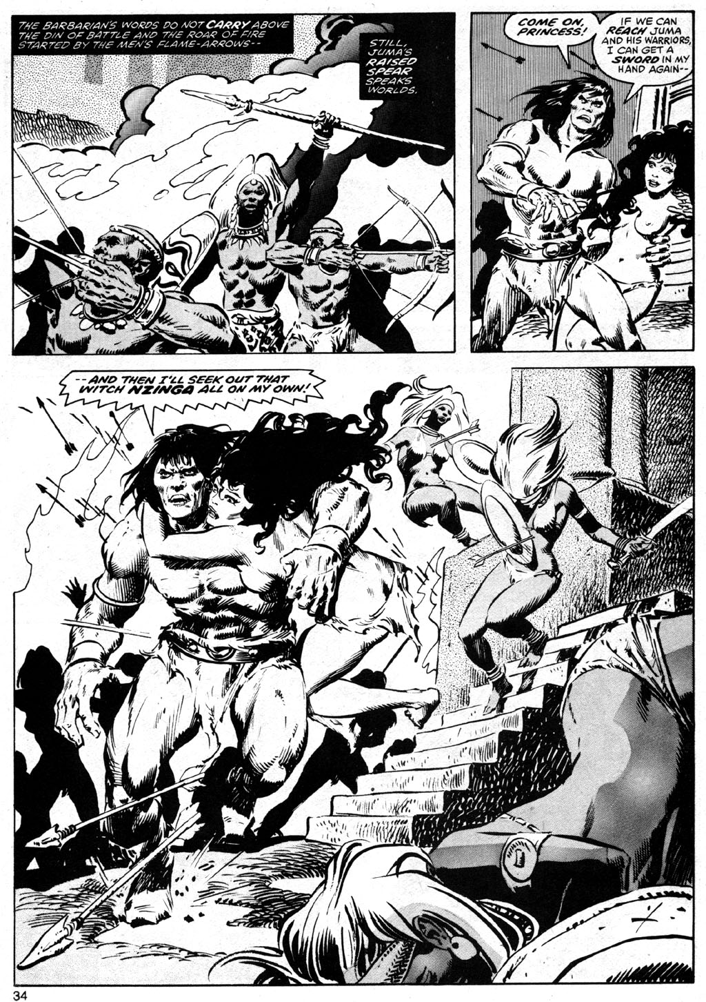 The Savage Sword Of Conan issue 42 - Page 34