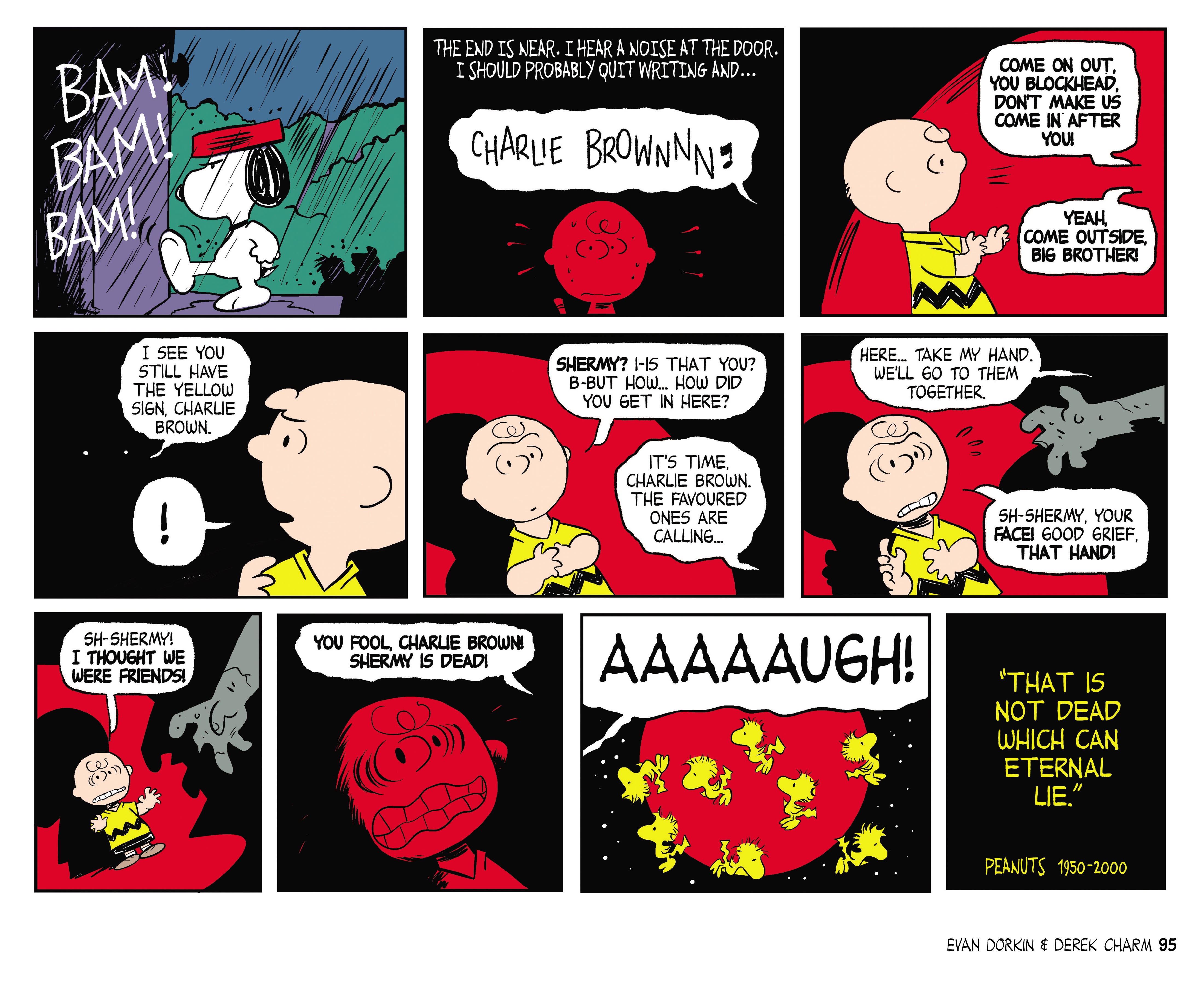 Read online Peanuts: A Tribute to Charles M. Schulz comic -  Issue # TPB (Part 1) - 97