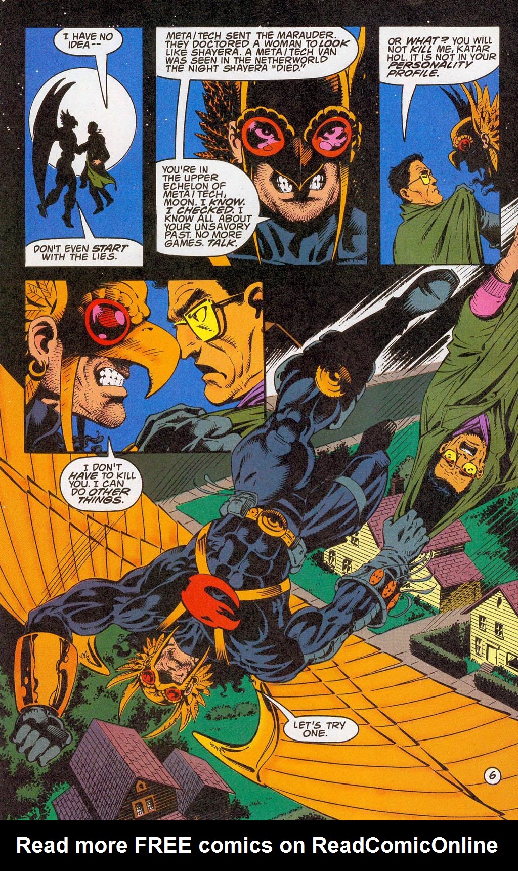 Hawkman (1993) Issue #3 #6 - English 7