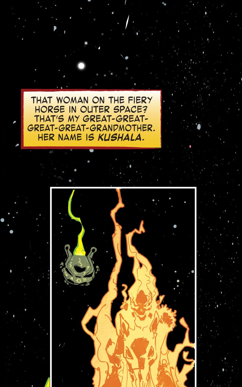Read online Ghost Rider: Kushala Infinity Comic comic -  Issue #1 - 6