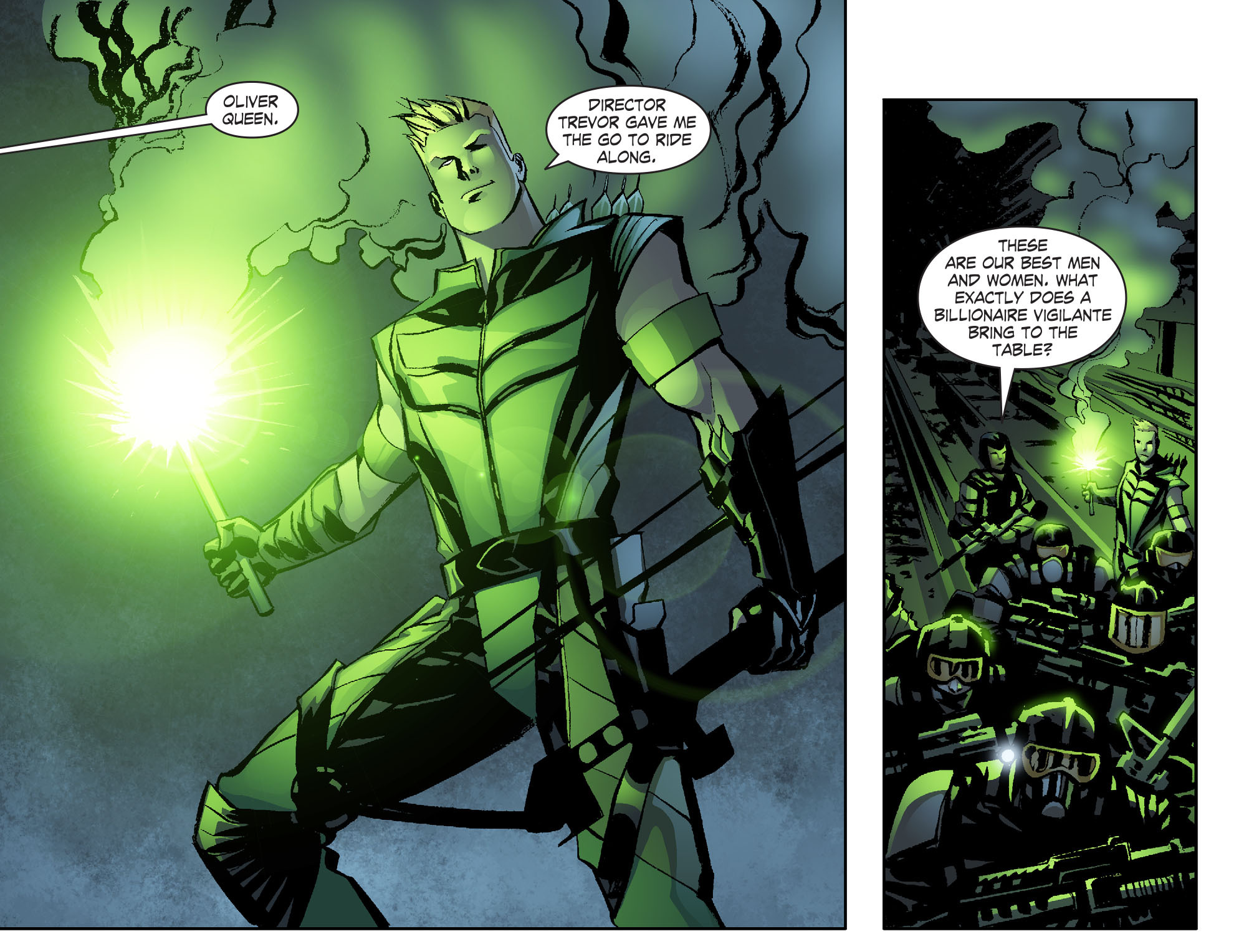 Read online Smallville: Lantern [I] comic -  Issue #6 - 11