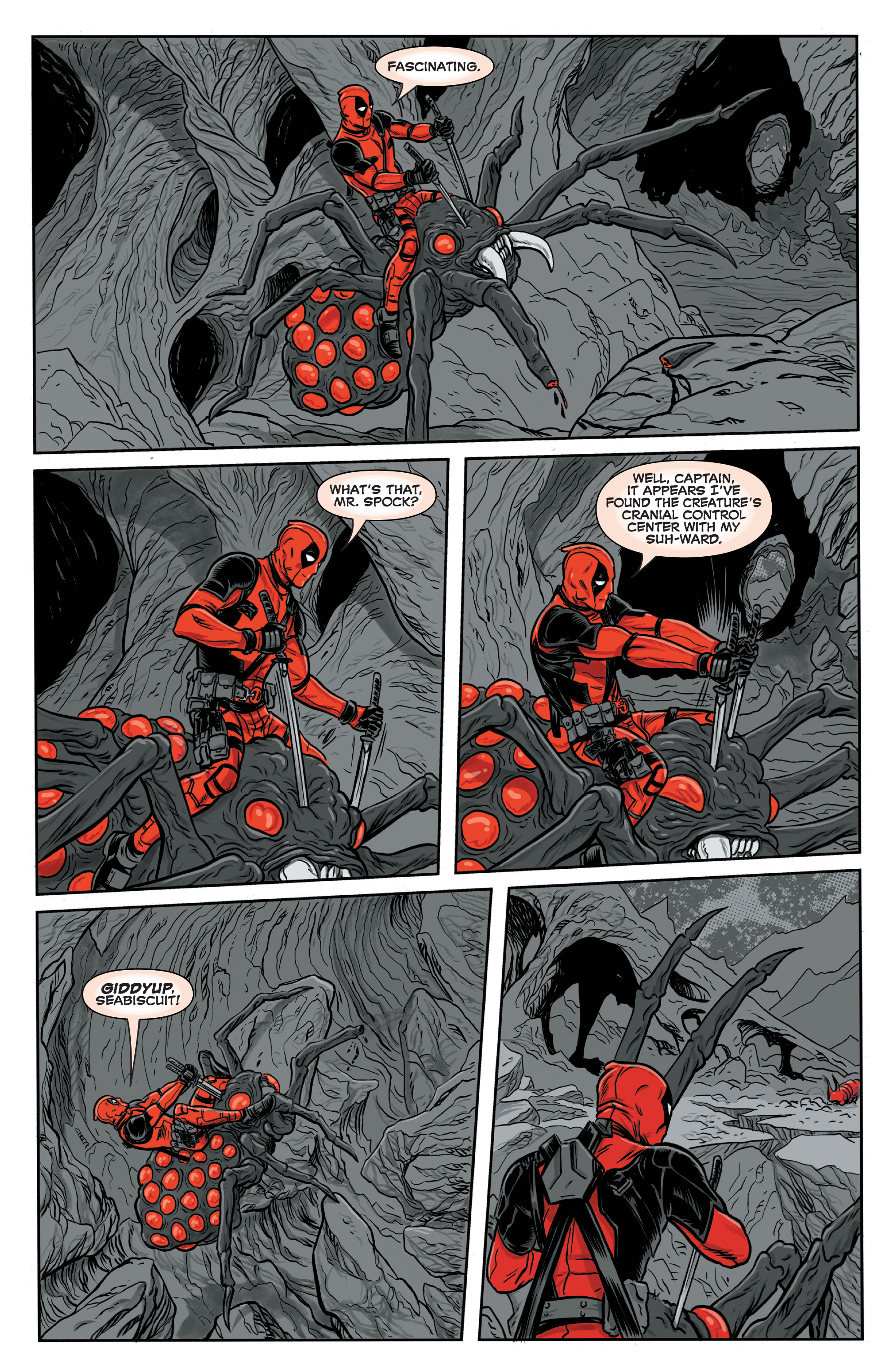 Read online Deadpool: Black, White & Blood comic -  Issue #4 - 26