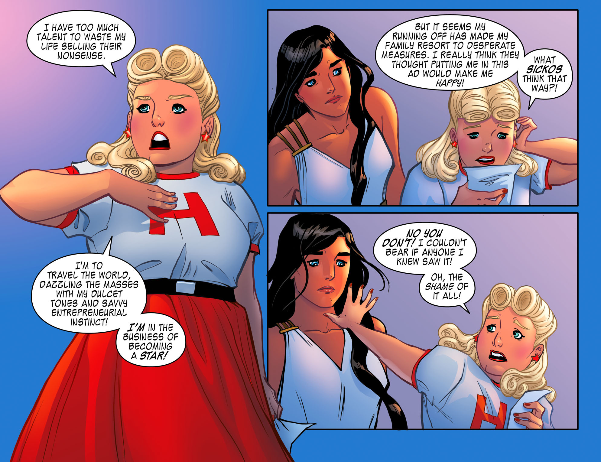 Read online The Legend of Wonder Woman (2015) comic -  Issue #12 - 13