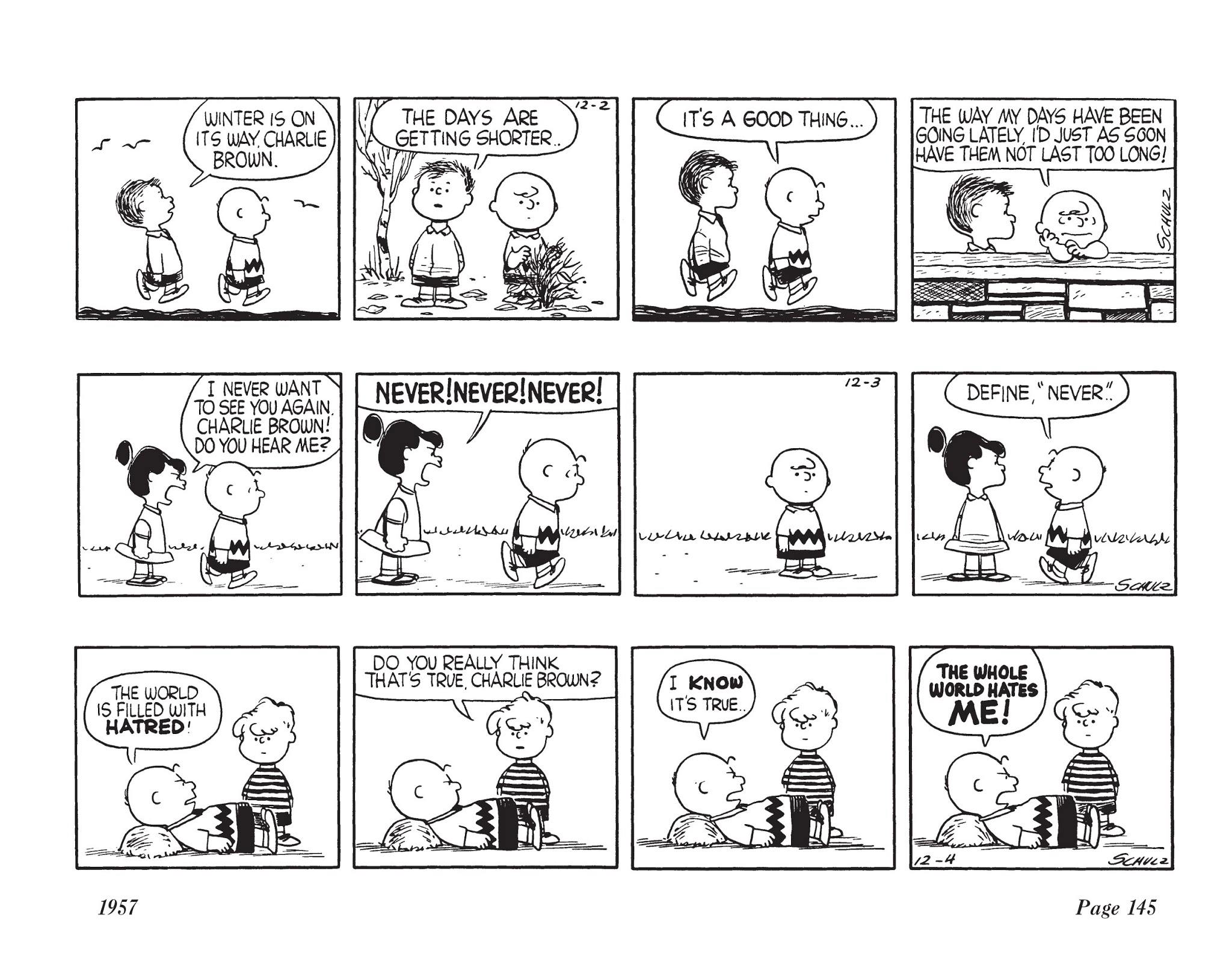 Read online The Complete Peanuts comic -  Issue # TPB 4 - 159