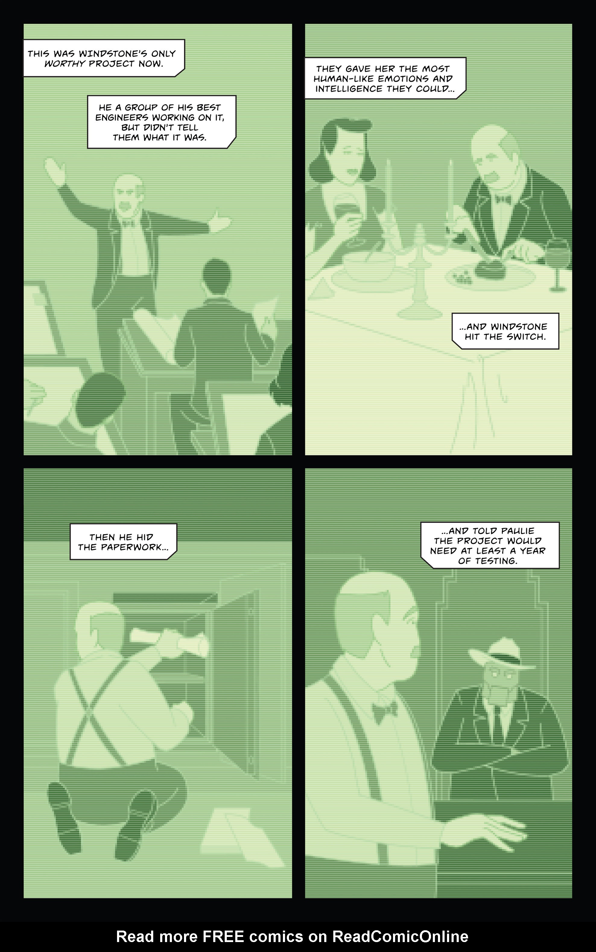 Read online Copernicus Jones: Robot Detective comic -  Issue #6 - 6