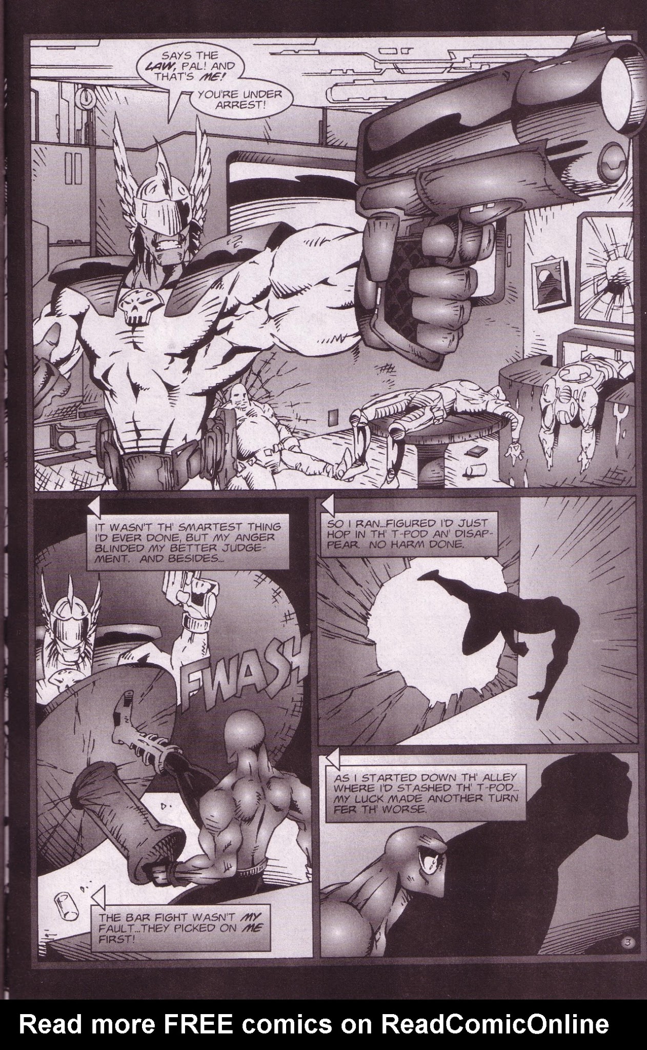 Read online Zen Intergalactic Ninja: Starquest comic -  Issue #4 - 5