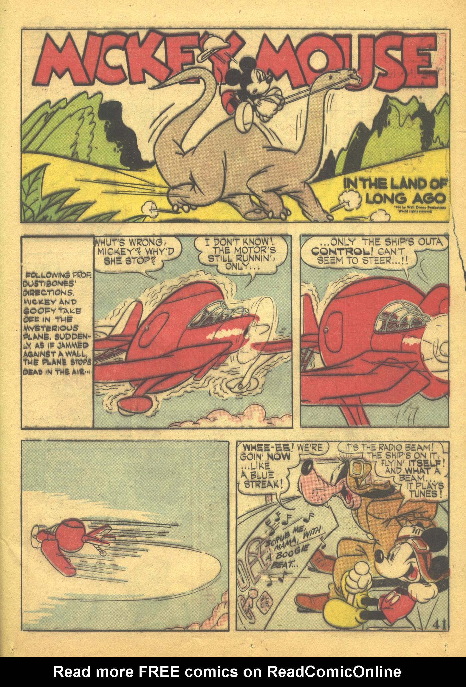 Read online Walt Disney's Comics and Stories comic -  Issue #41 - 43