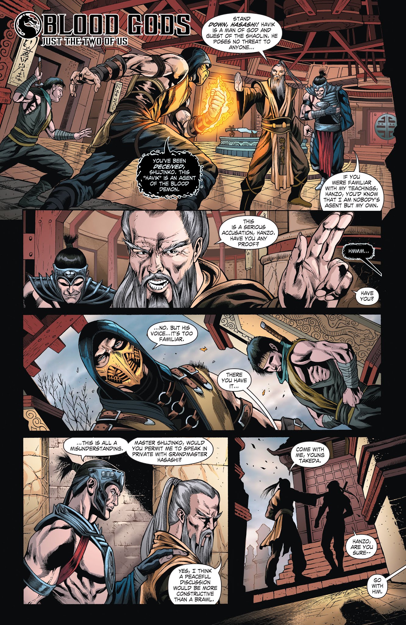 Read online Mortal Kombat X [I] comic -  Issue # _TPB 2 - 99