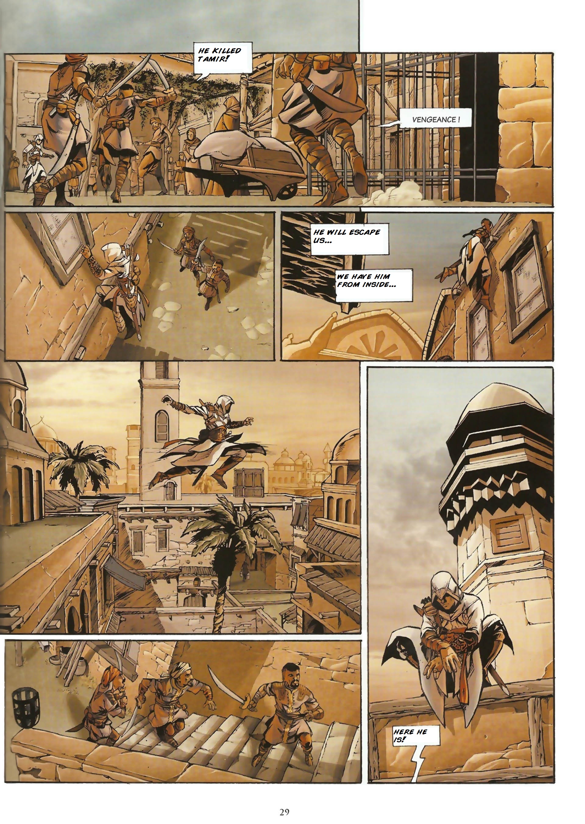 Read online Assassin's Creed (2009) comic -  Issue #1 - 29
