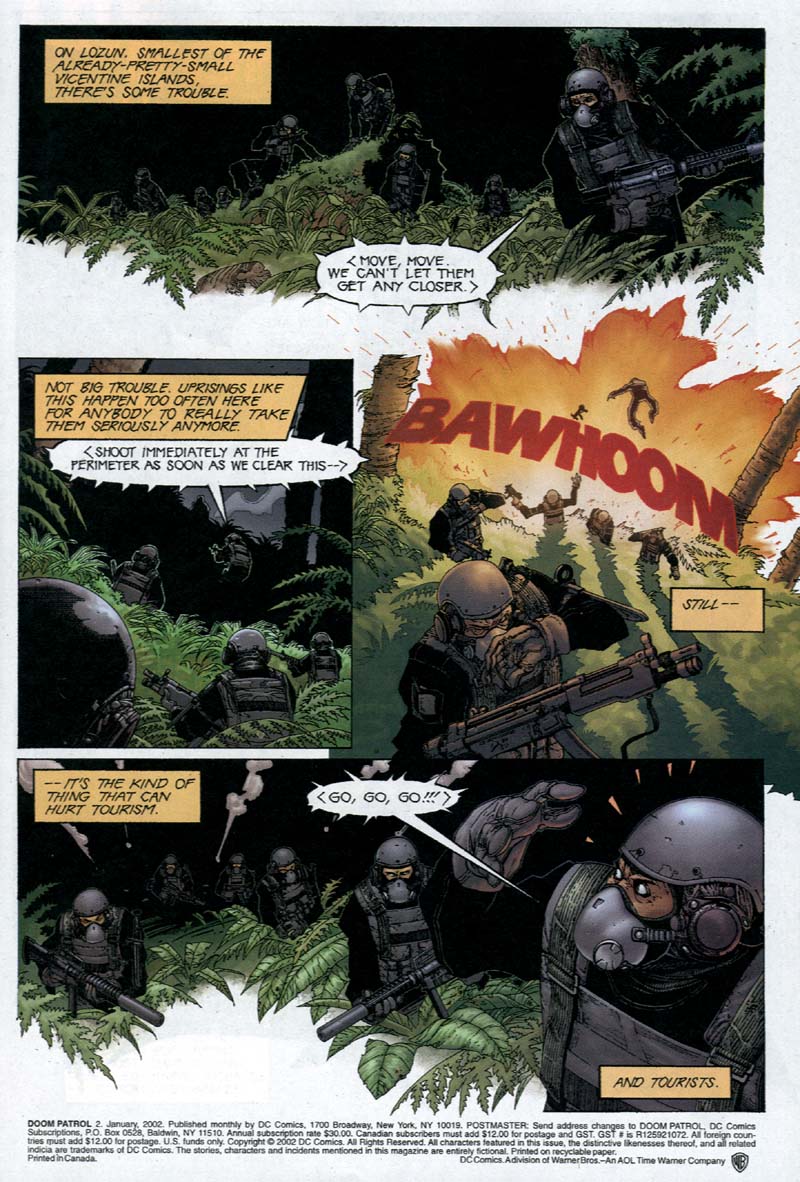 Read online Doom Patrol (2001) comic -  Issue #2 - 2