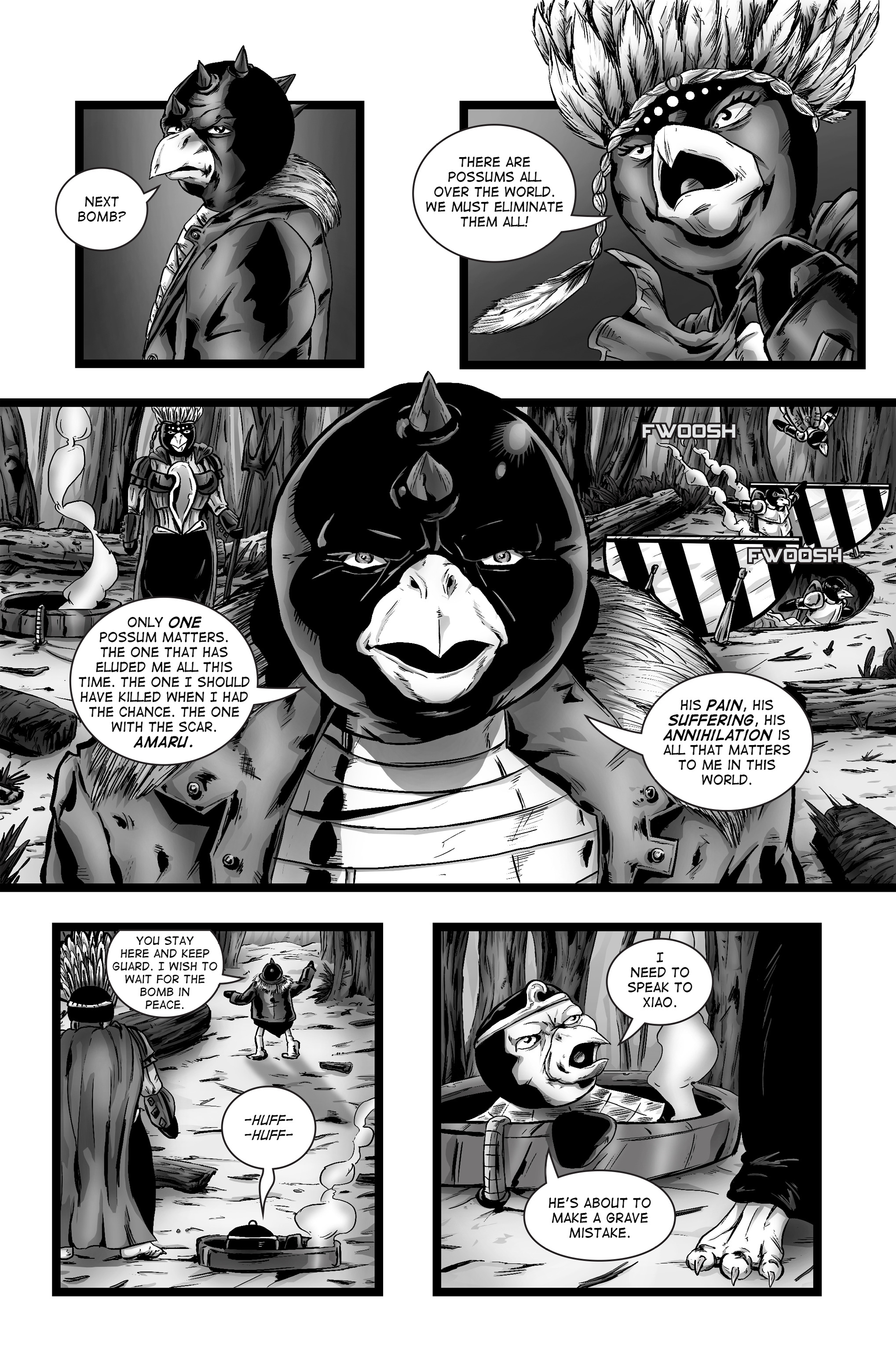 Read online Penguins vs. Possums comic -  Issue #7 - 9