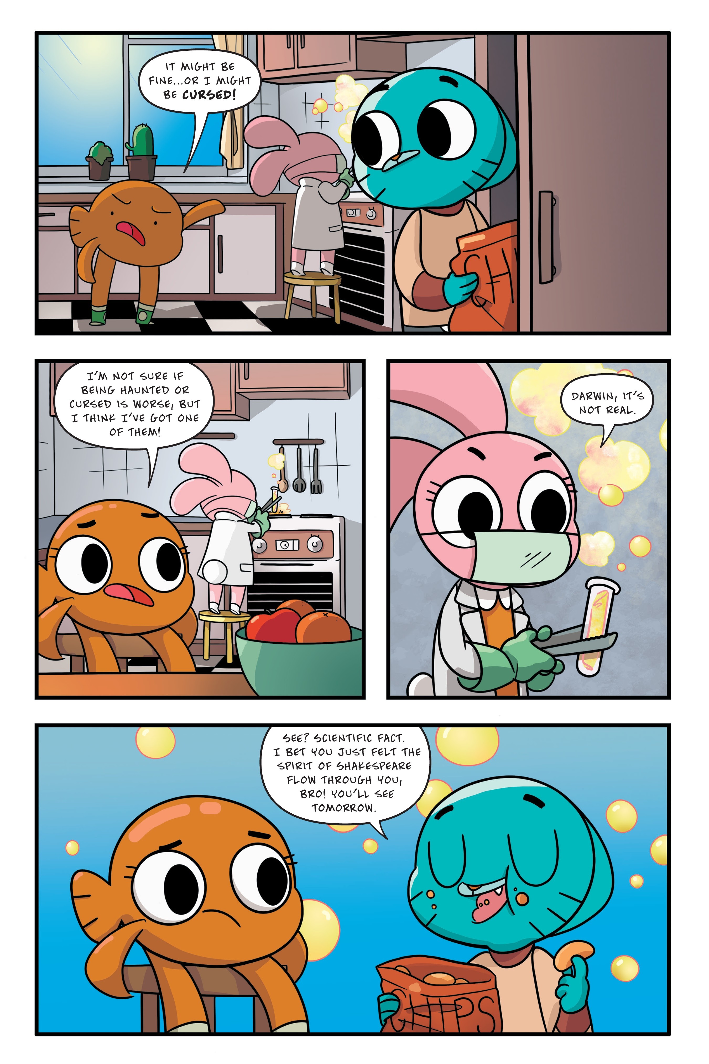 Read online The Amazing World of Gumball: Midsummer Nightmare comic -  Issue # TPB - 38