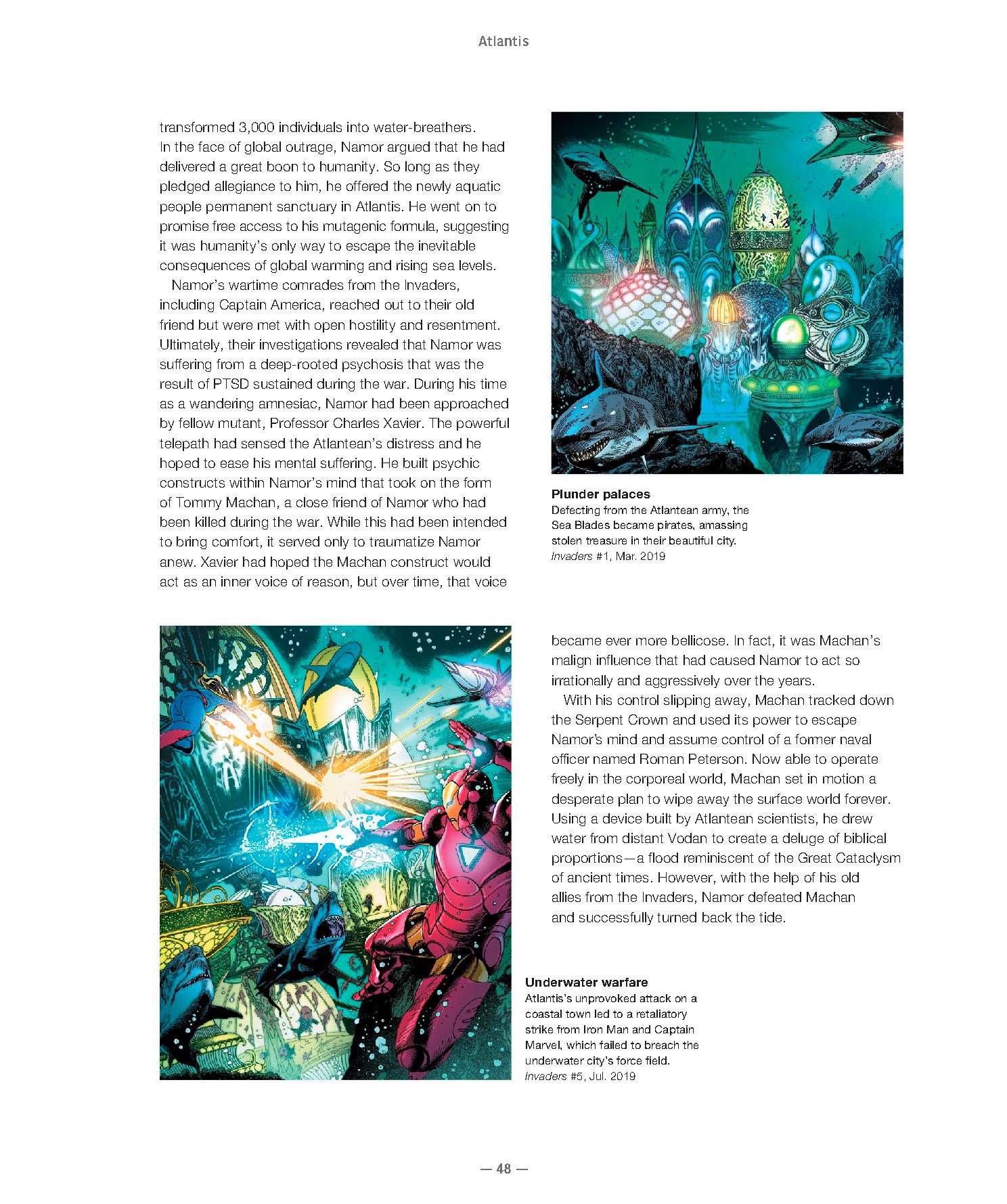 Read online Marvel Universe Map By Map: James Hill comic -  Issue # TPB (Part 1) - 48