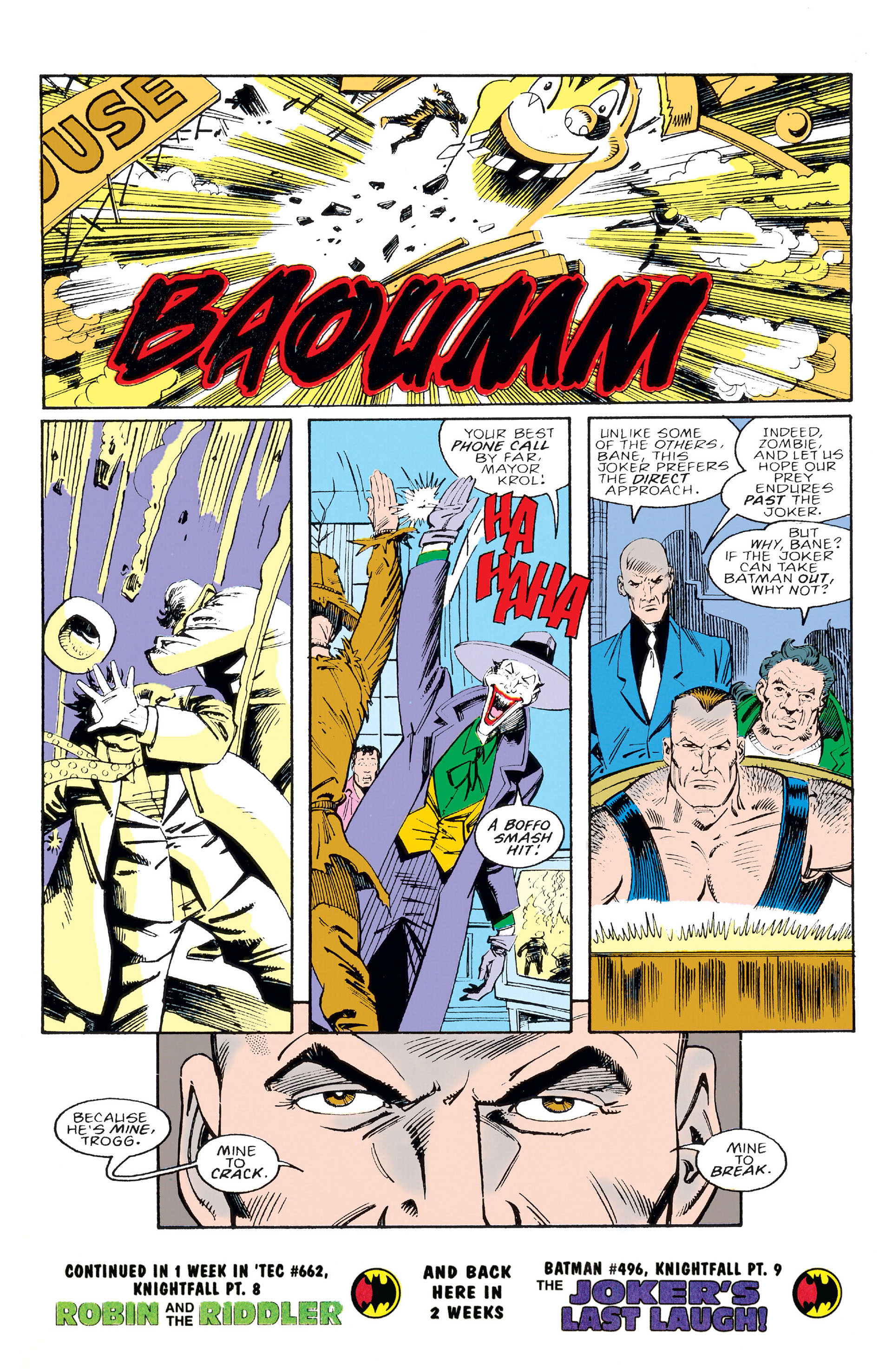 Read online Batman (1940) comic -  Issue #495 - 23