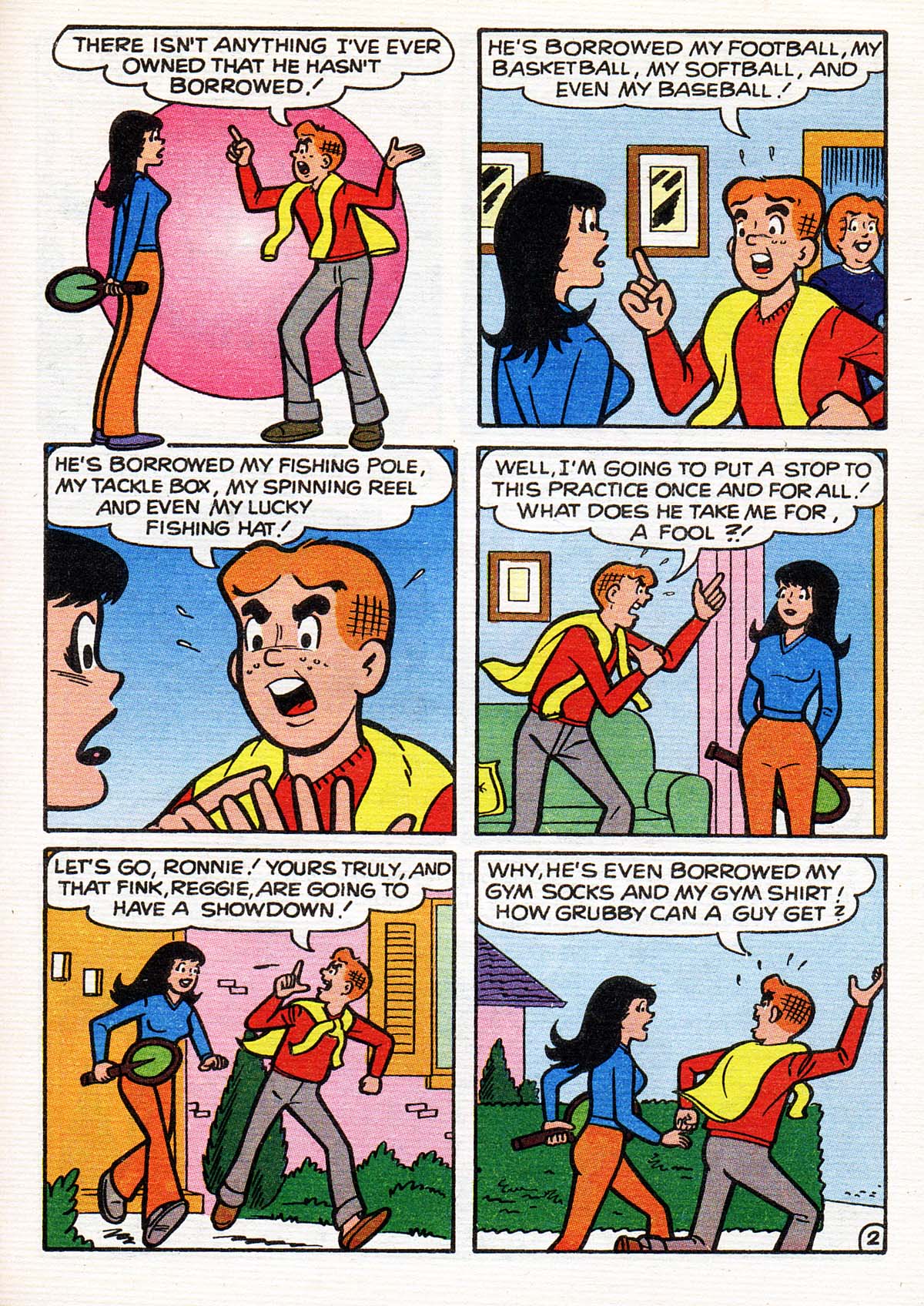 Read online Archie Digest Magazine comic -  Issue #140 - 53