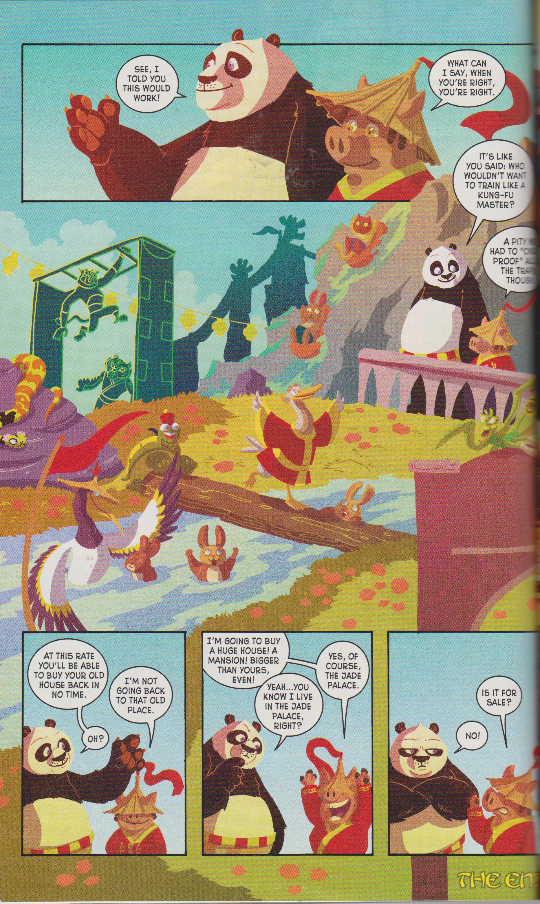 Read online Kung Fu Panda Everyone is Kung Fu Fighting comic -  Issue # TPB (Part 2) - 49