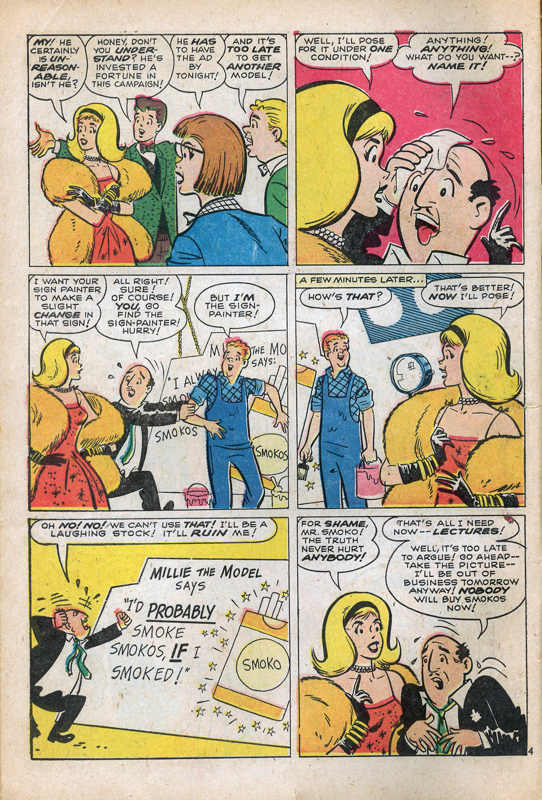 Read online Millie the Model comic -  Issue #104 - 6