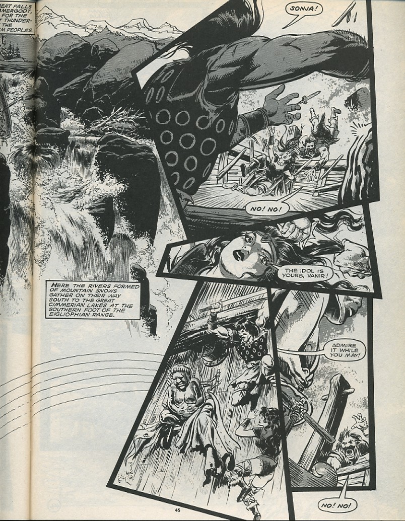Read online The Savage Sword Of Conan comic -  Issue #179 - 47