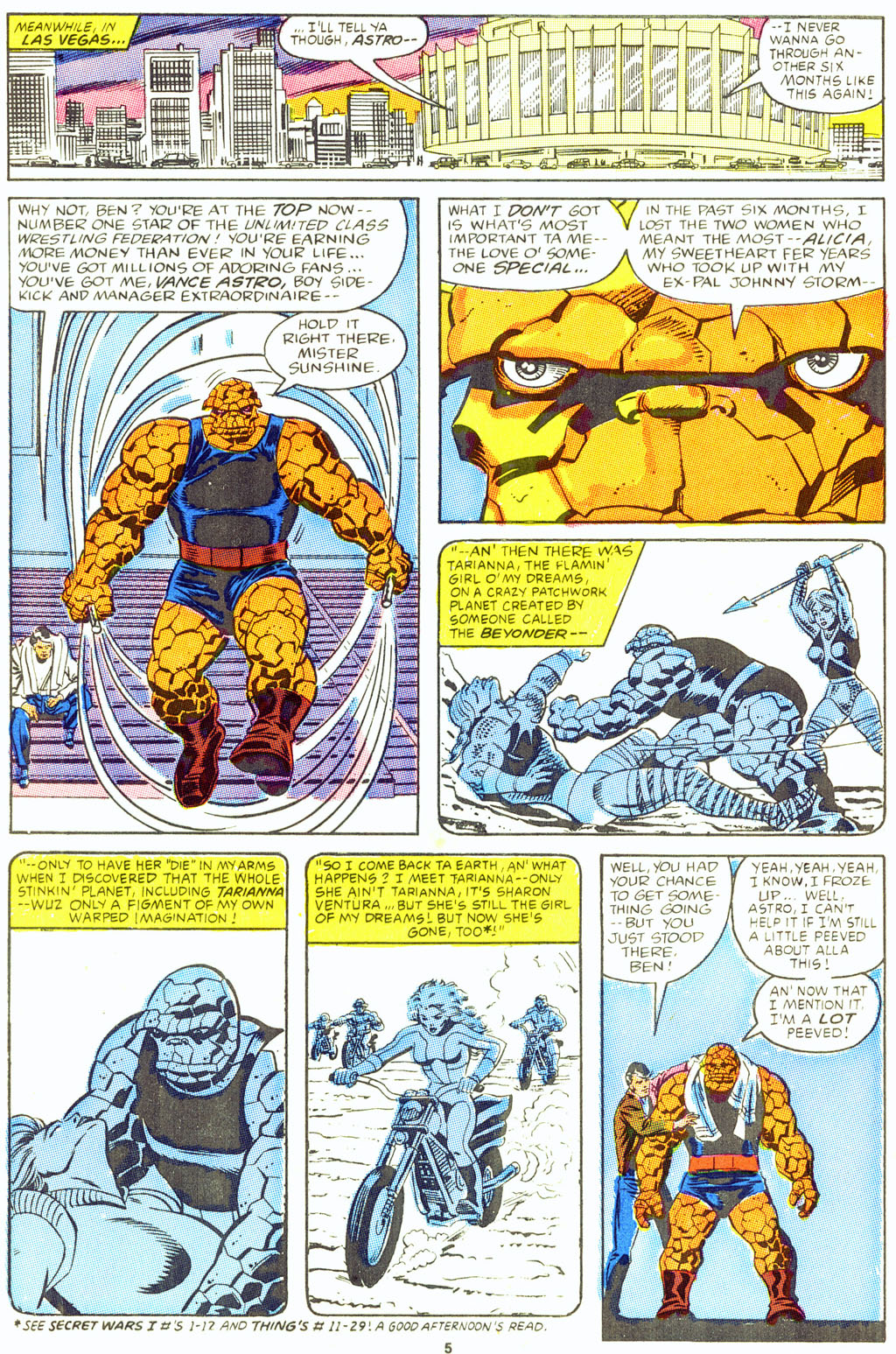 Read online The Thing comic -  Issue #30 - 6