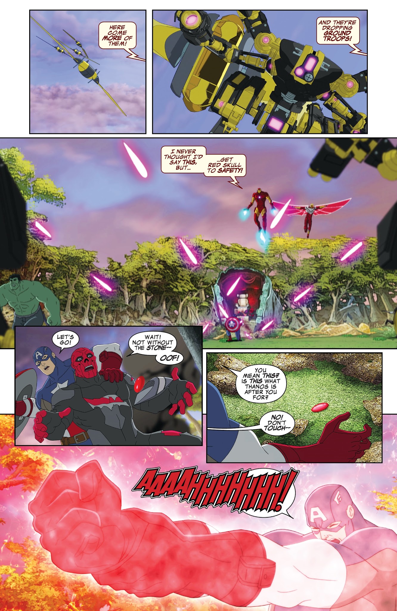 Read online Avengers vs. Thanos (2018) comic -  Issue # TPB - 10