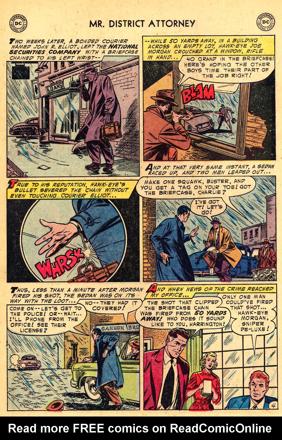 Read online Mr. District Attorney comic -  Issue #43 - 14
