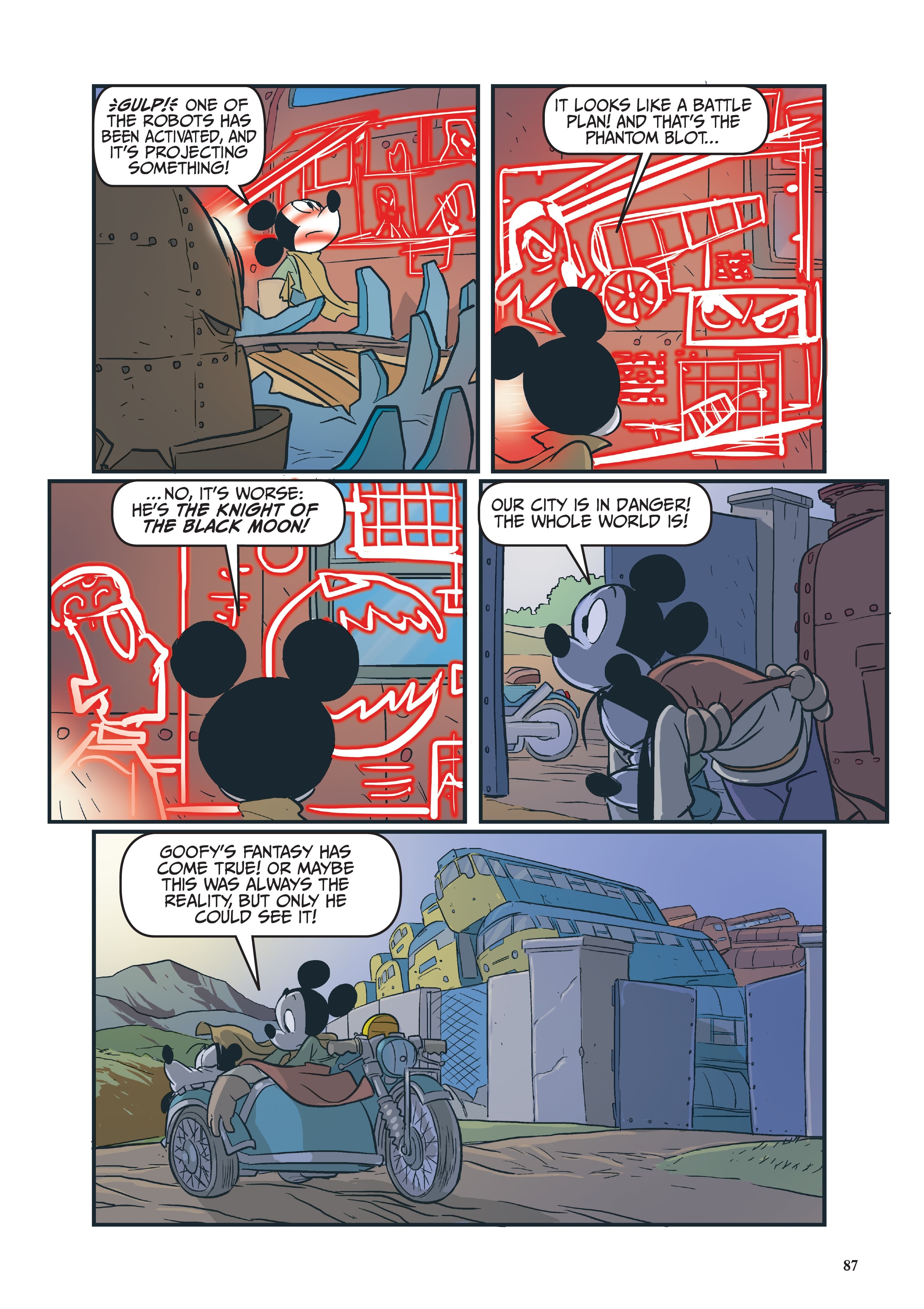 Read online Disney Don Quixote, Starring Goofy and Mickey Mouse comic -  Issue # TPB - 88