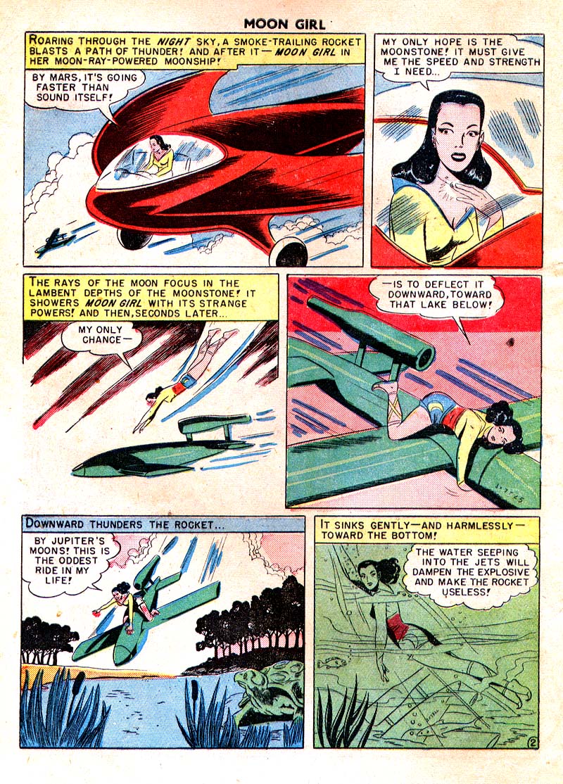 Read online Moon Girl (1947) comic -  Issue #3 - 4
