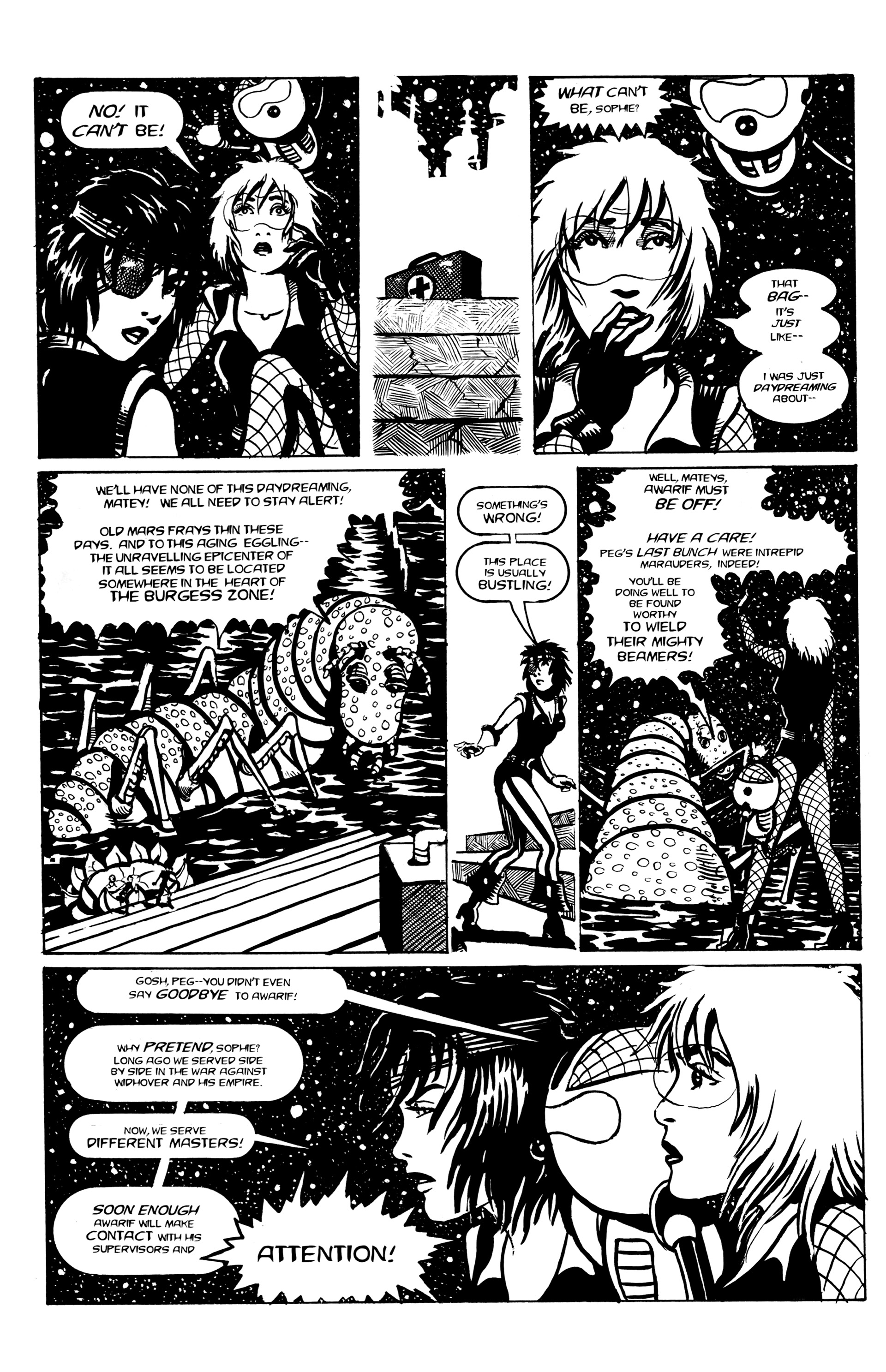 Read online Strange Attractors (1993) comic -  Issue #10 - 11