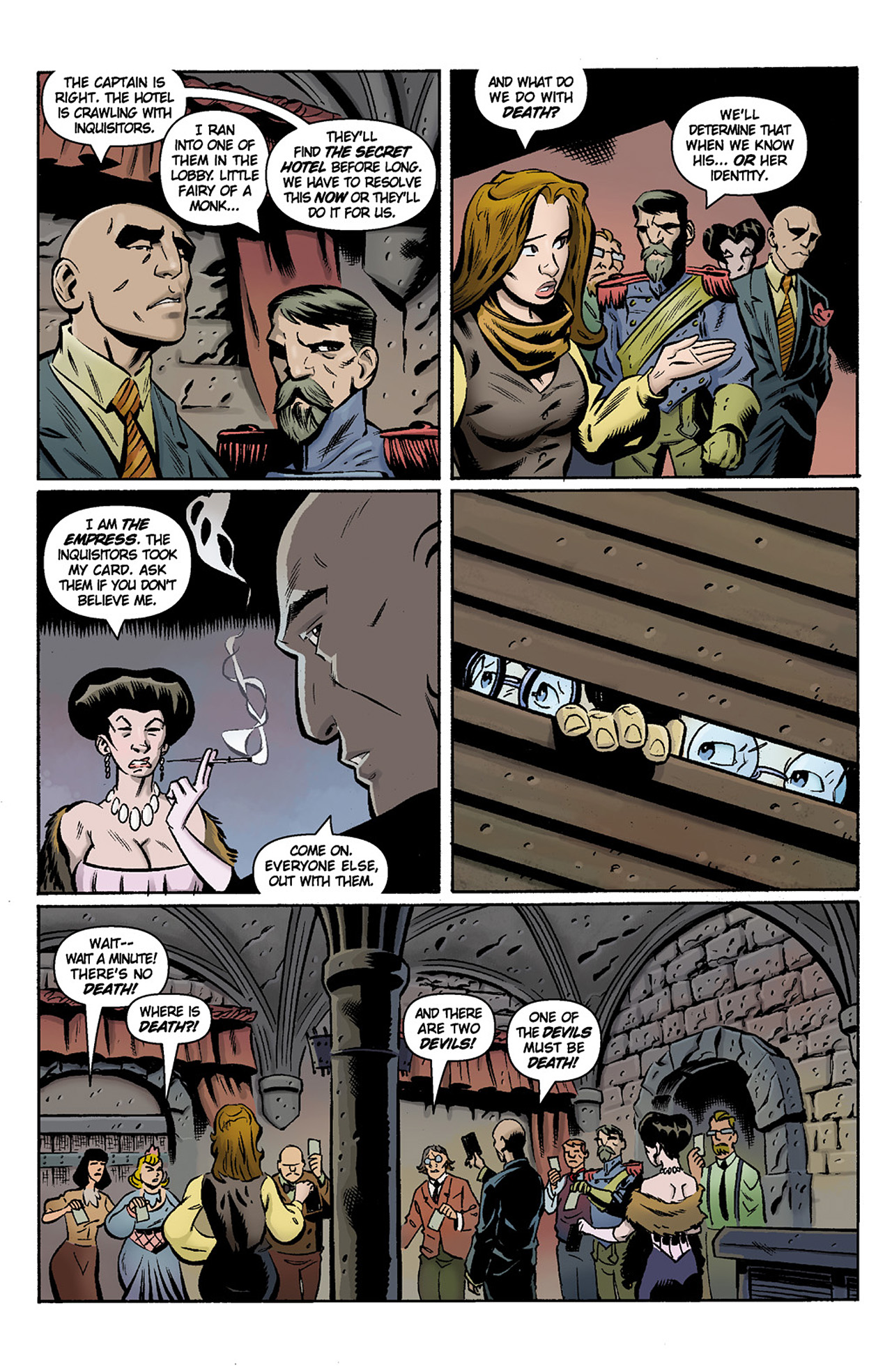 Read online Rex Mundi (2006) comic -  Issue # TPB 6 - 231