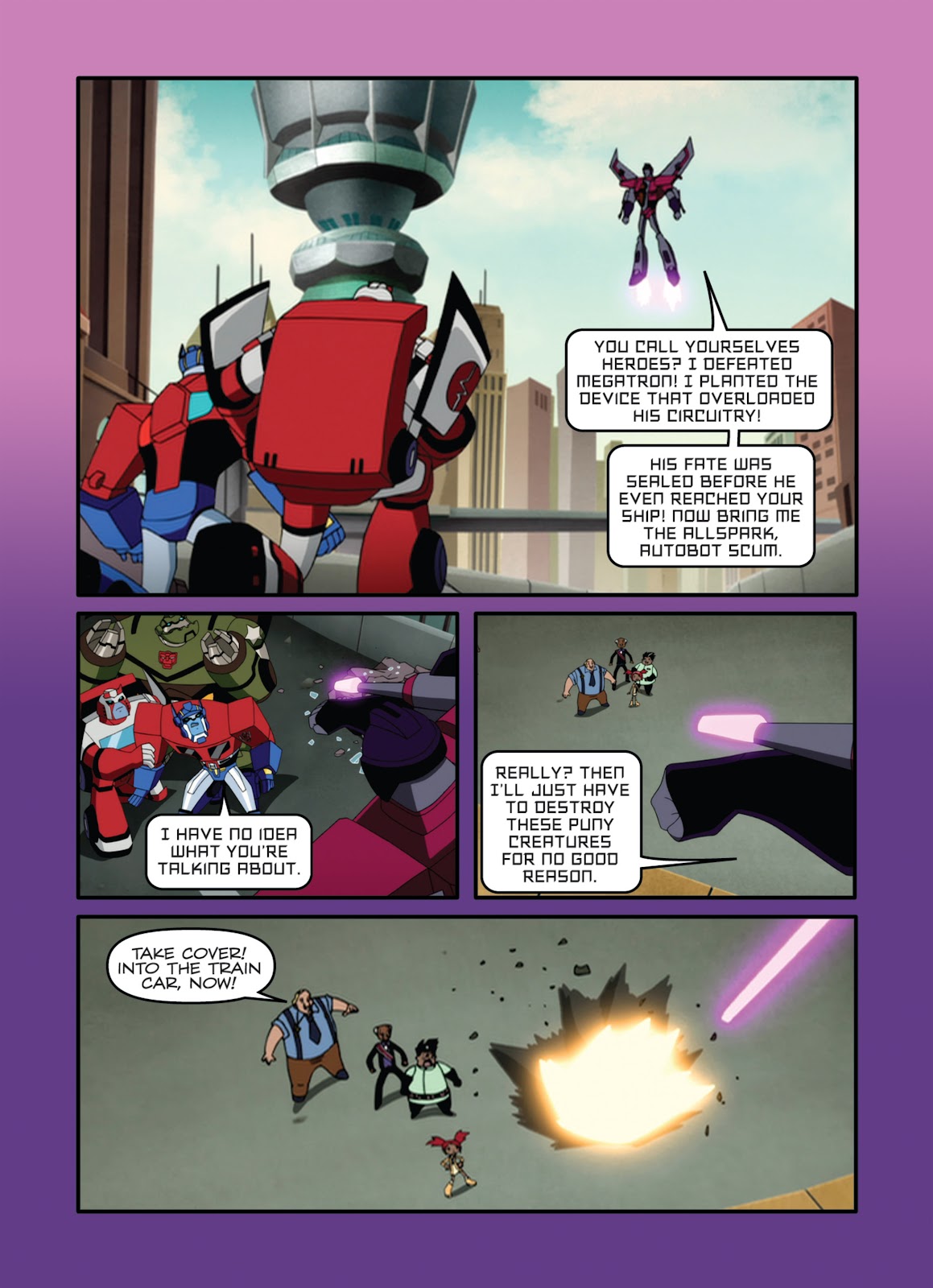 Transformers Animated issue 1 - Page 88