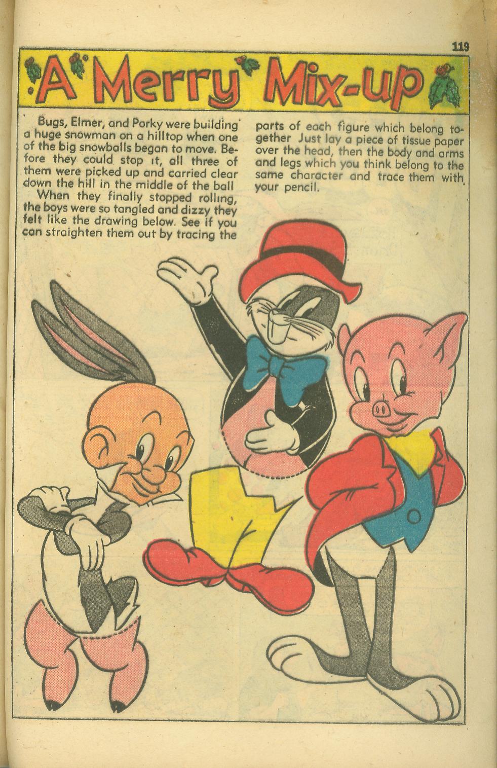 Read online Bugs Bunny's Christmas Funnies comic -  Issue # TPB 1 - 121