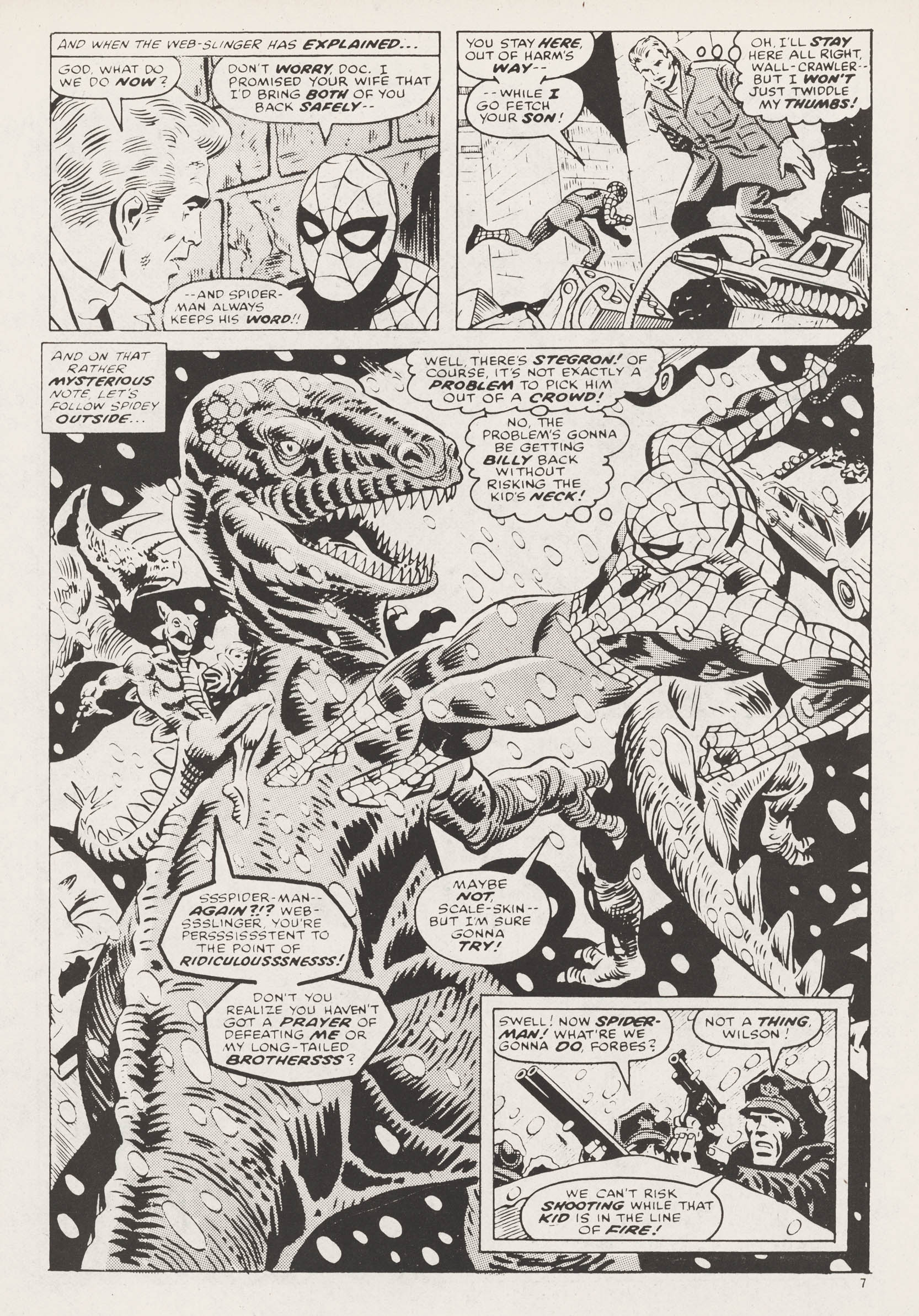 Read online Super Spider-Man and Captain Britain comic -  Issue #238 - 7